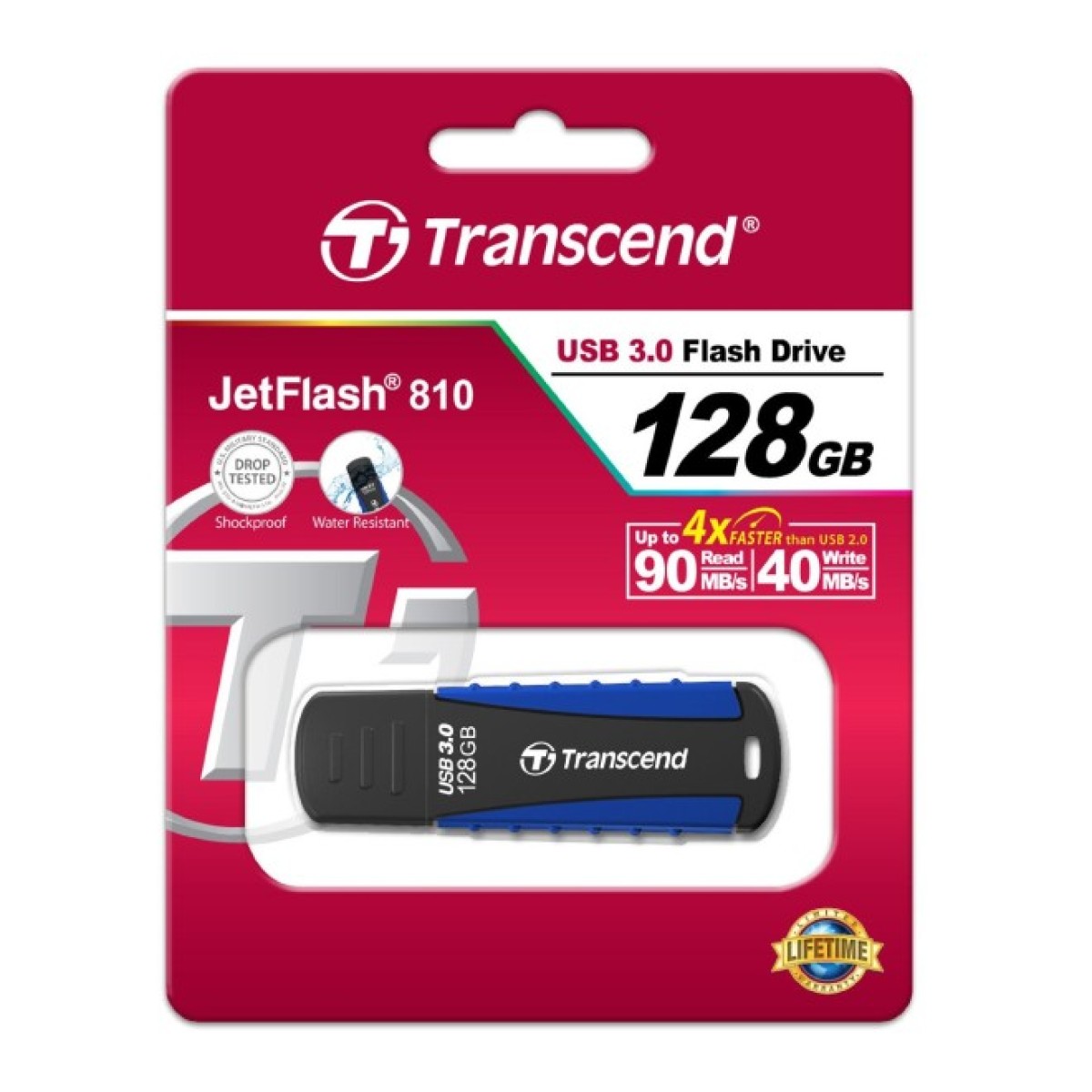 USB флеш накопитель Transcend 128GB JetFlash 810 Rugged USB 3.0 (TS128GJF810) 98_98.jpg - фото 2