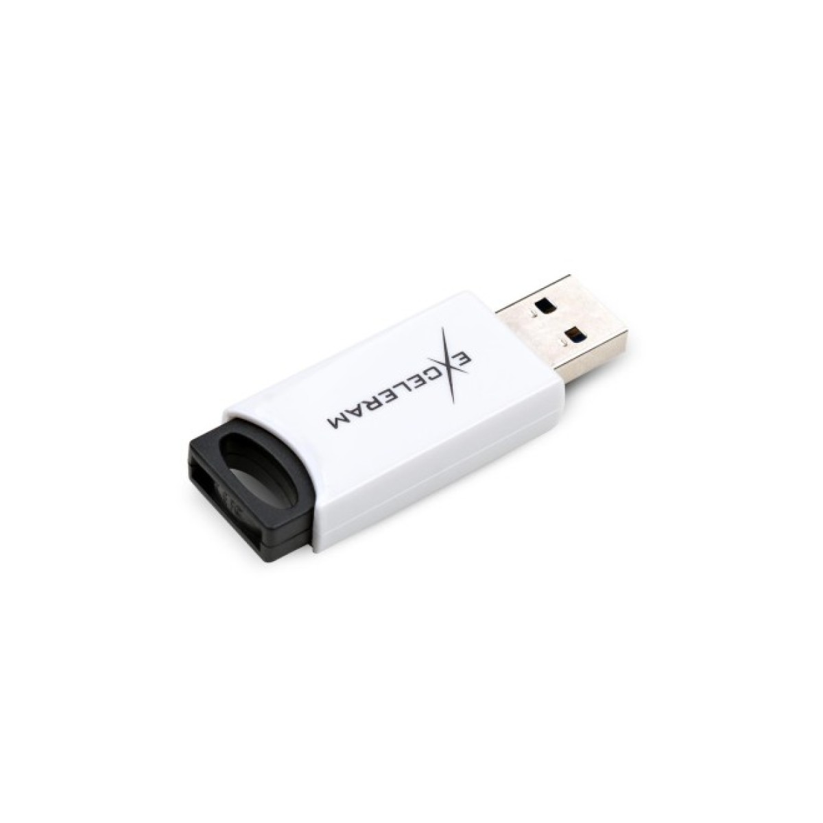 USB флеш накопитель eXceleram 32GB H2 Series White/Black USB 2.0 (EXU2H2W32) 98_98.jpg - фото 2