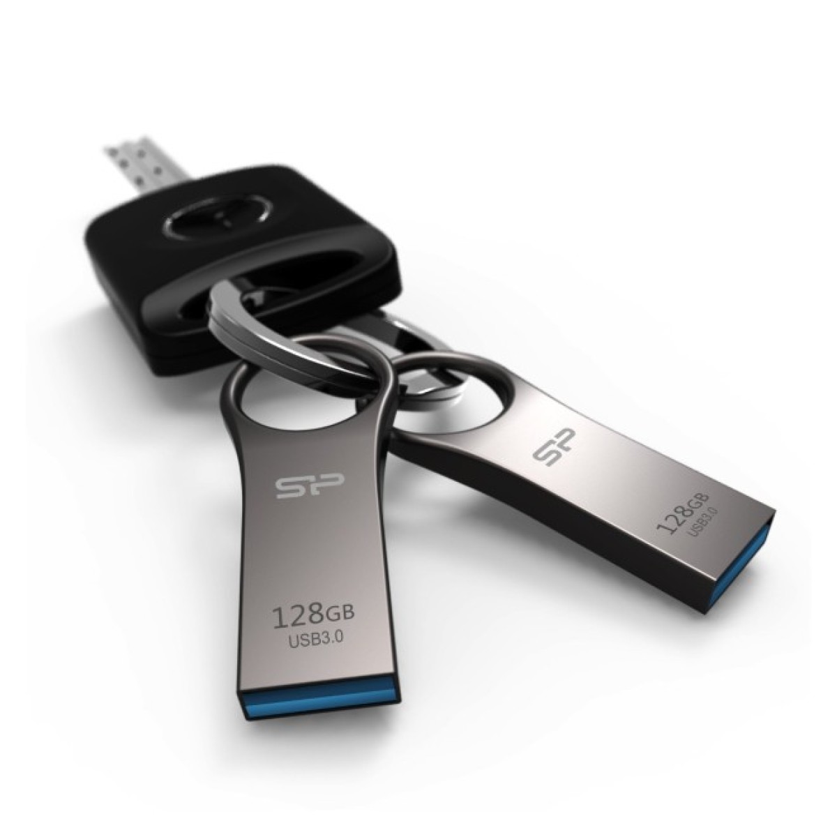 USB флеш накопитель Silicon Power 128GB Jewel J80 Titanium USB 3.0 (SP128GBUF3J80V1T) 98_98.jpg - фото 3
