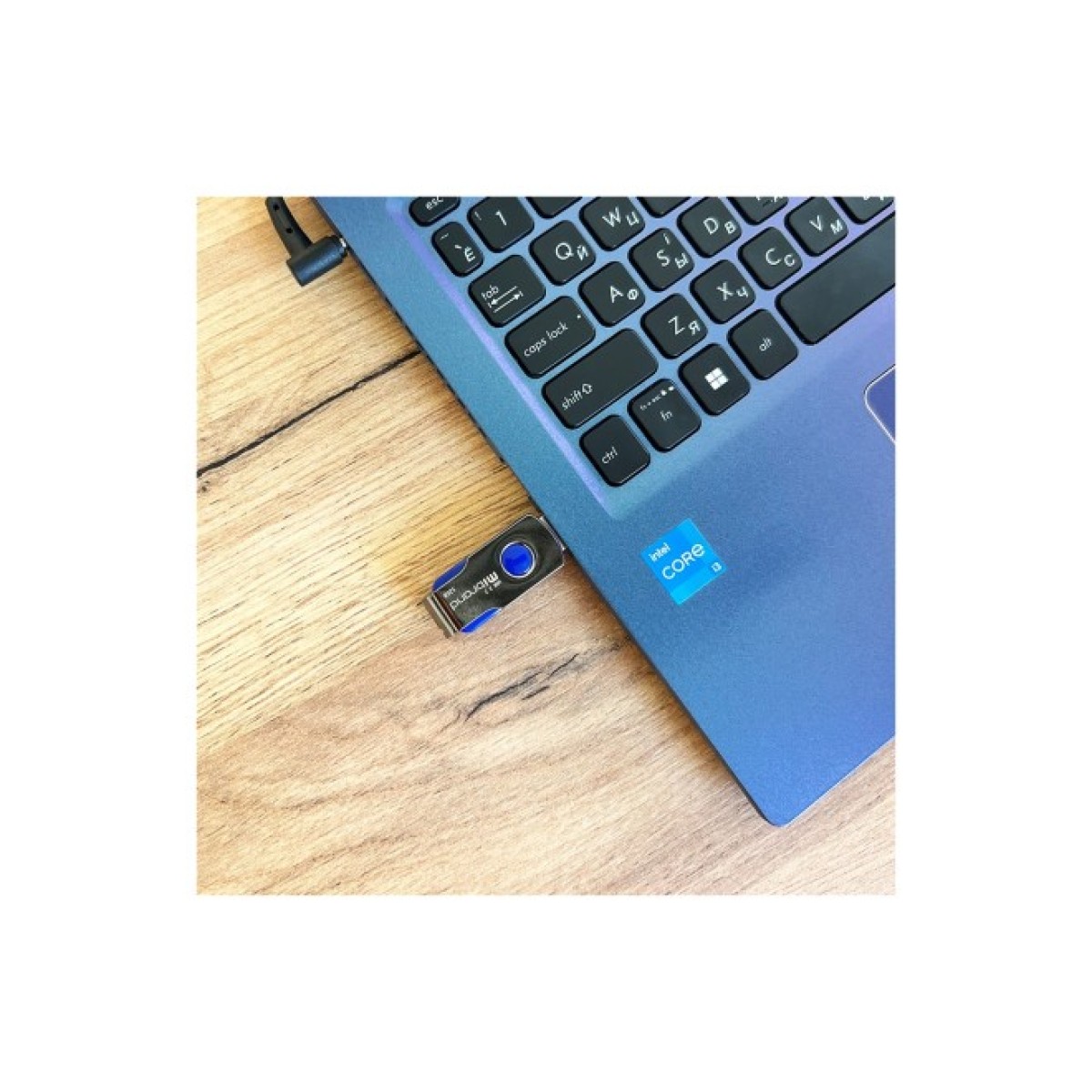 USB флеш накопитель Mibrand 32GB Lizard Light Blue USB 3.2 (MI3.2/LI32P9LU) 98_98.jpg - фото 3
