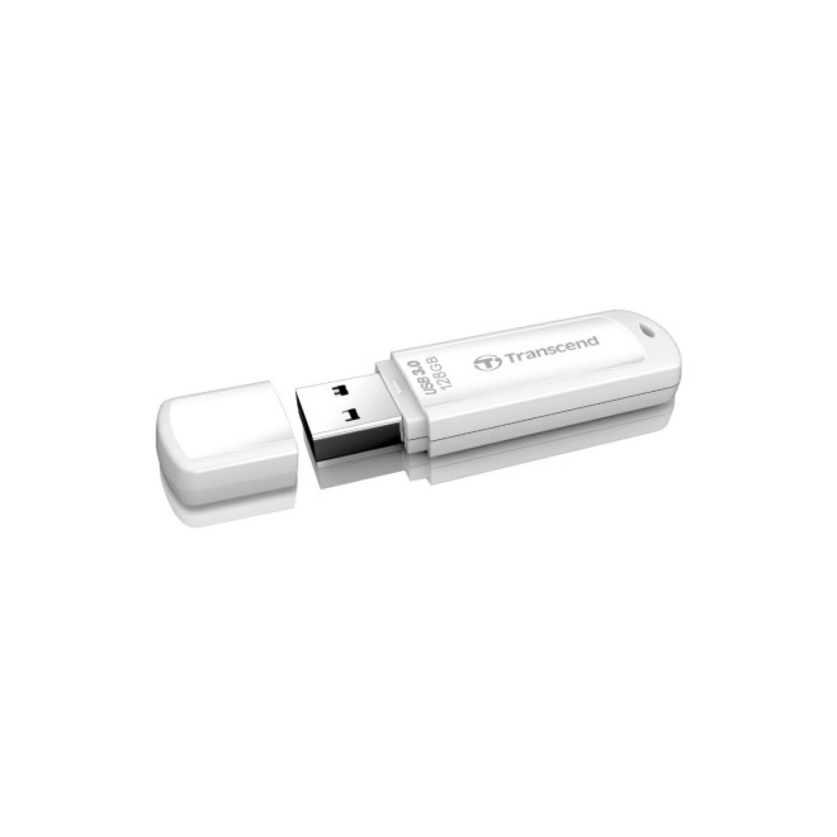 USB флеш накопитель Transcend 128GB JetFlash 730 White USB 3.0 (TS128GJF730) 256_256.jpg