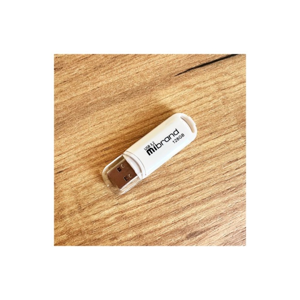 USB флеш накопитель Mibrand 128GB Marten White USB 3.2 (MI3.2/MA128P10W) 98_98.jpg - фото 2