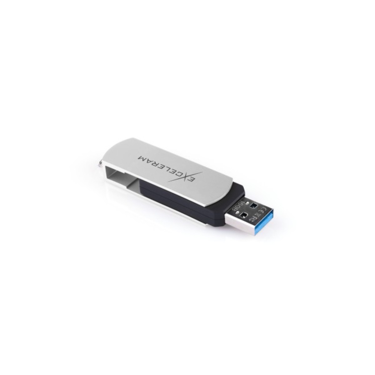 USB флеш накопичувач eXceleram 16GB P2 Series White/Black USB 3.1 Gen 1 (EXP2U3WHB16) 98_98.jpg - фото 2