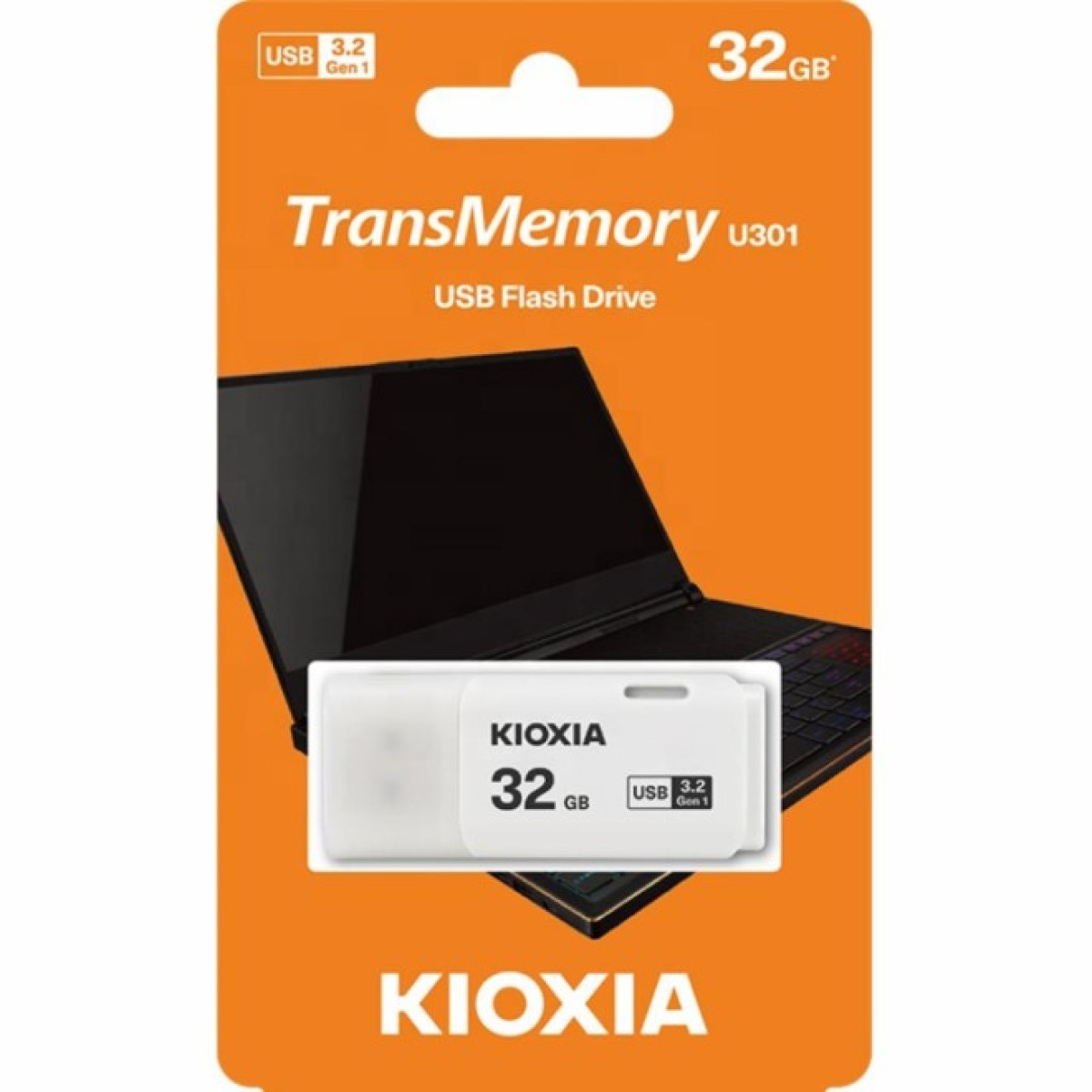 USB флеш накопичувач Kioxia 32GB U301 White USB 3.2 (LU301W032GG4) 98_98.jpg - фото 3