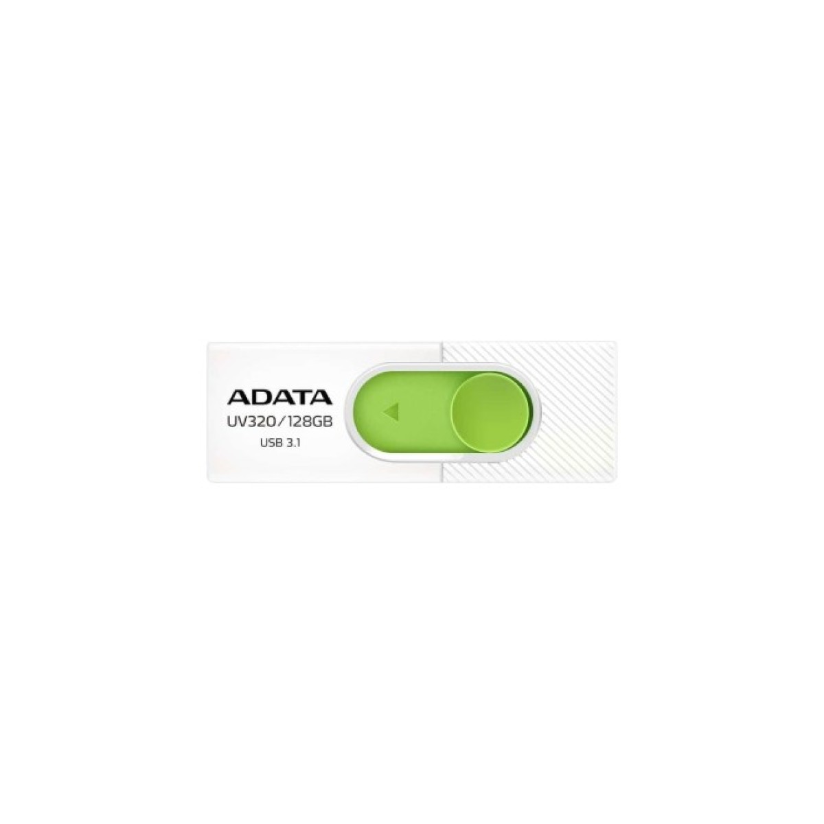 USB флеш накопичувач ADATA 128GB UV320 White/Green USB 3.1 (AUV320-128G-RWHGN) 98_98.jpg - фото 1