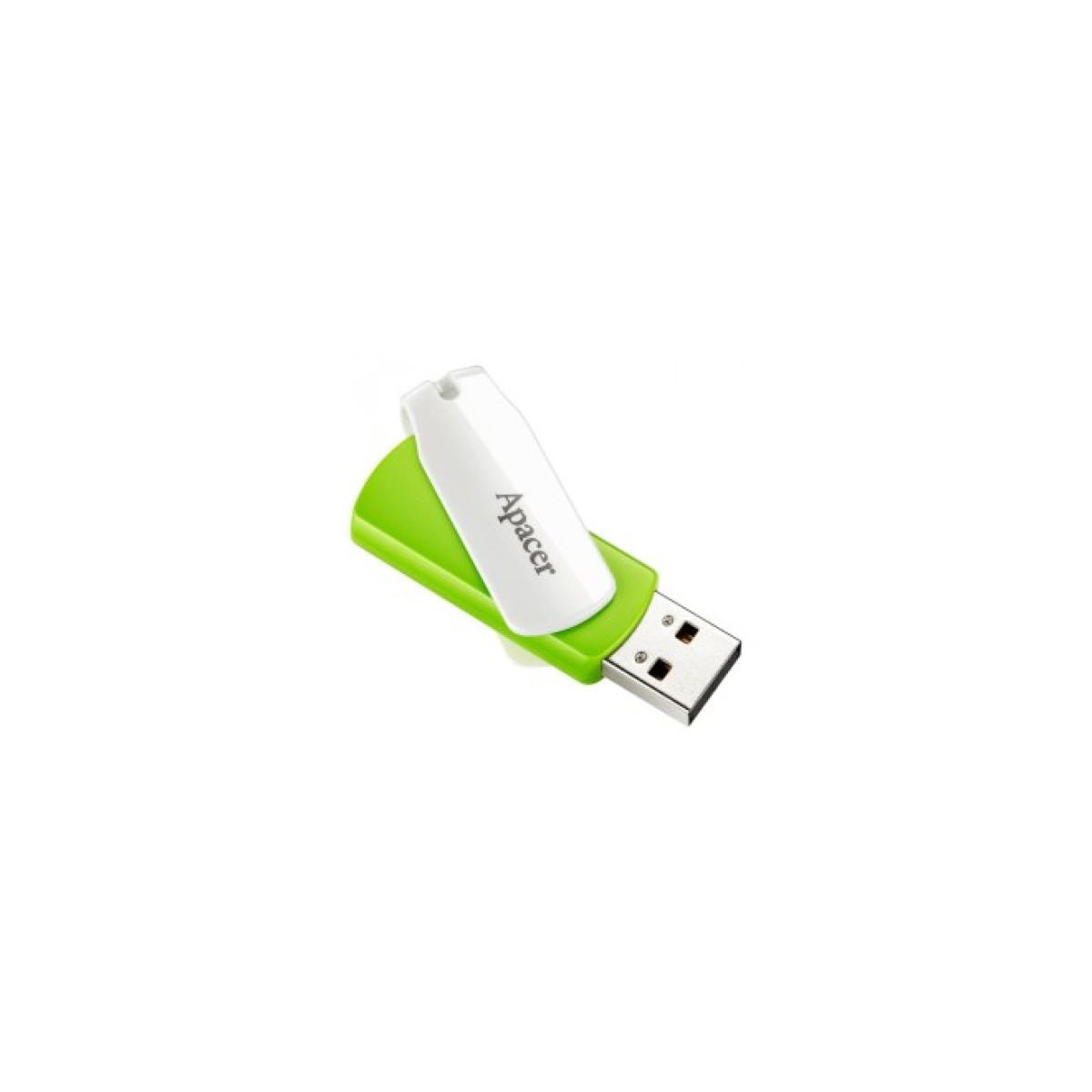USB флеш накопитель Apacer 16GB AH335 Green/White USB 2.0 (AP16GAH335G-1) 98_98.jpg - фото 2