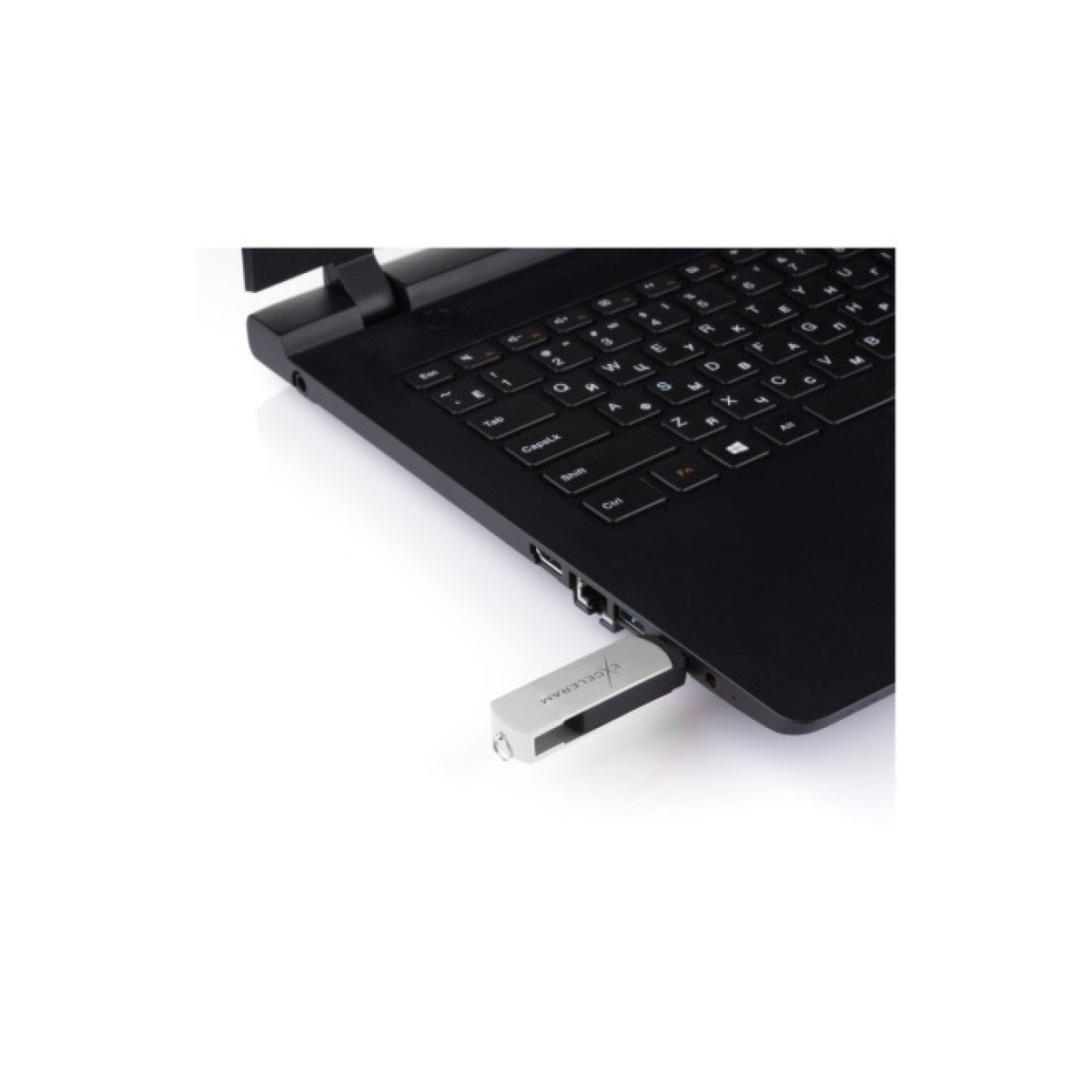 USB флеш накопитель eXceleram 16GB P2 Series White/Black USB 3.1 Gen 1 (EXP2U3WHB16) 98_98.jpg - фото 3
