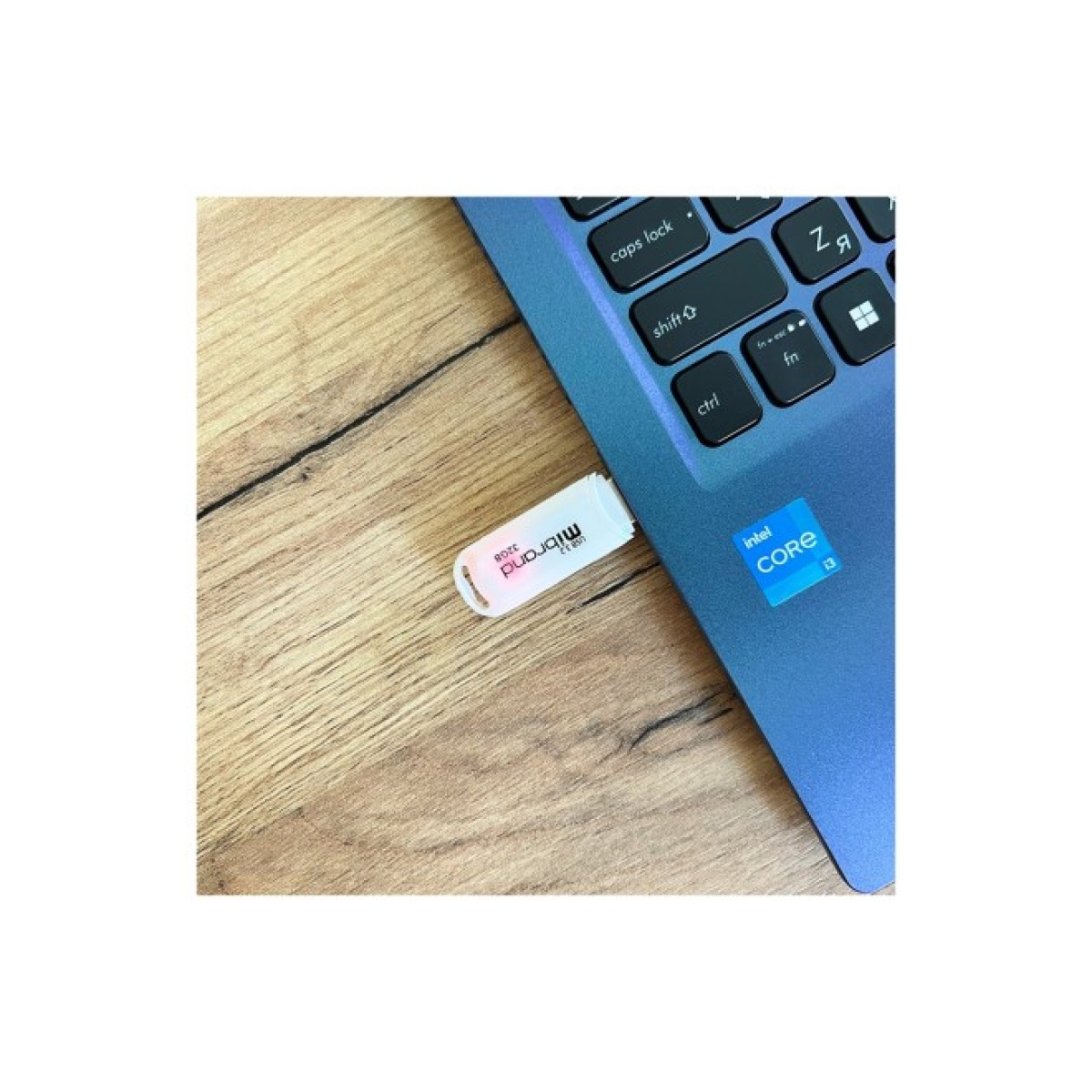 USB флеш накопитель Mibrand 32GB Marten White USB 3.2 (MI3.2/MA32P10W) 98_98.jpg - фото 4