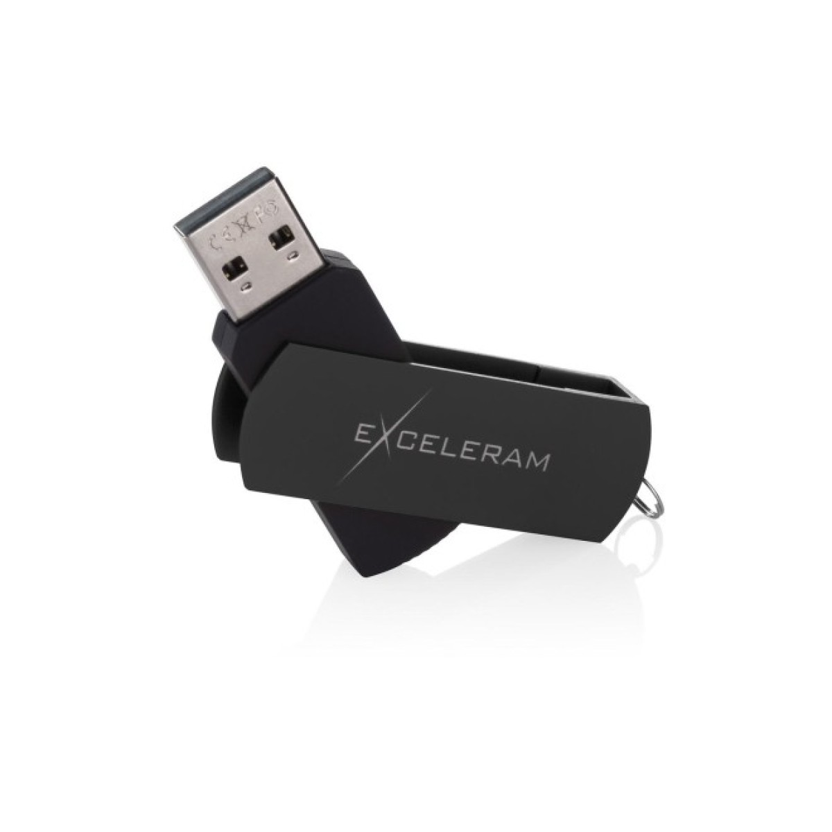 USB флеш накопитель eXceleram 32GB P2 Series Black/Black USB 2.0 (EXP2U2BB32) 98_98.jpg - фото 5
