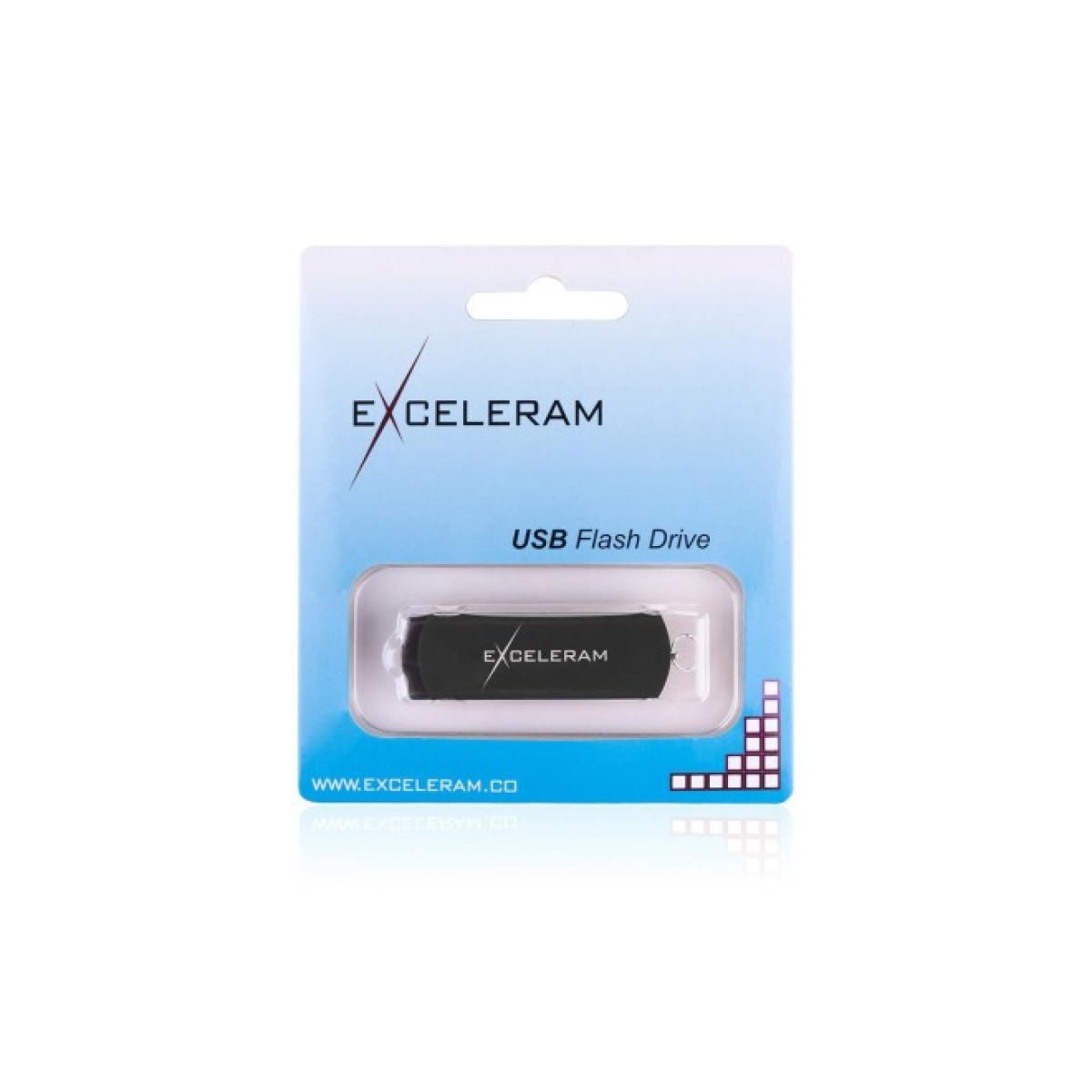 USB флеш накопитель eXceleram 32GB P2 Series Black/Black USB 2.0 (EXP2U2BB32) 98_98.jpg - фото 6