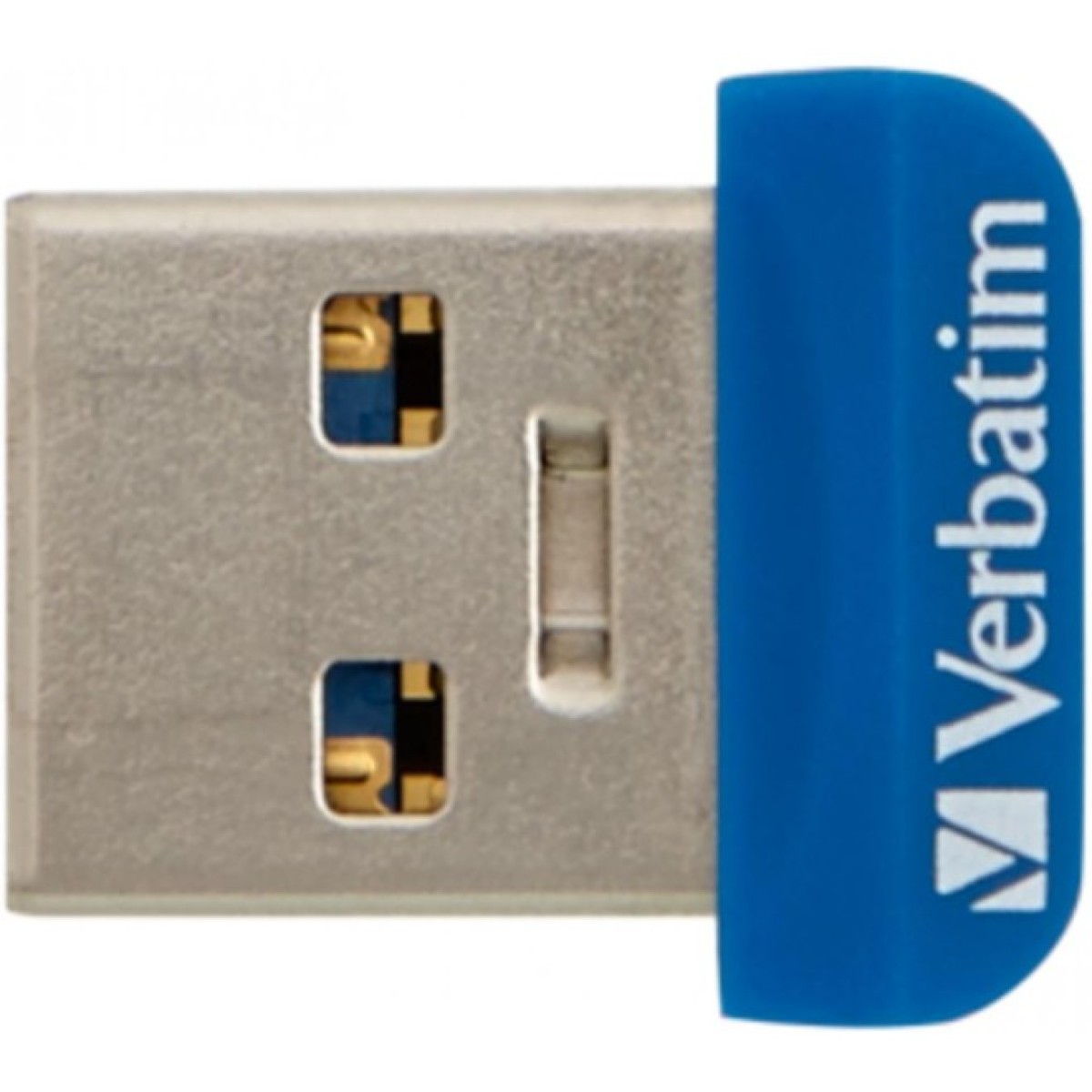 USB флеш накопитель Verbatim 64GB Store 'n' Stay NANO Blue USB 3.0 (98711) 98_98.jpg - фото 1