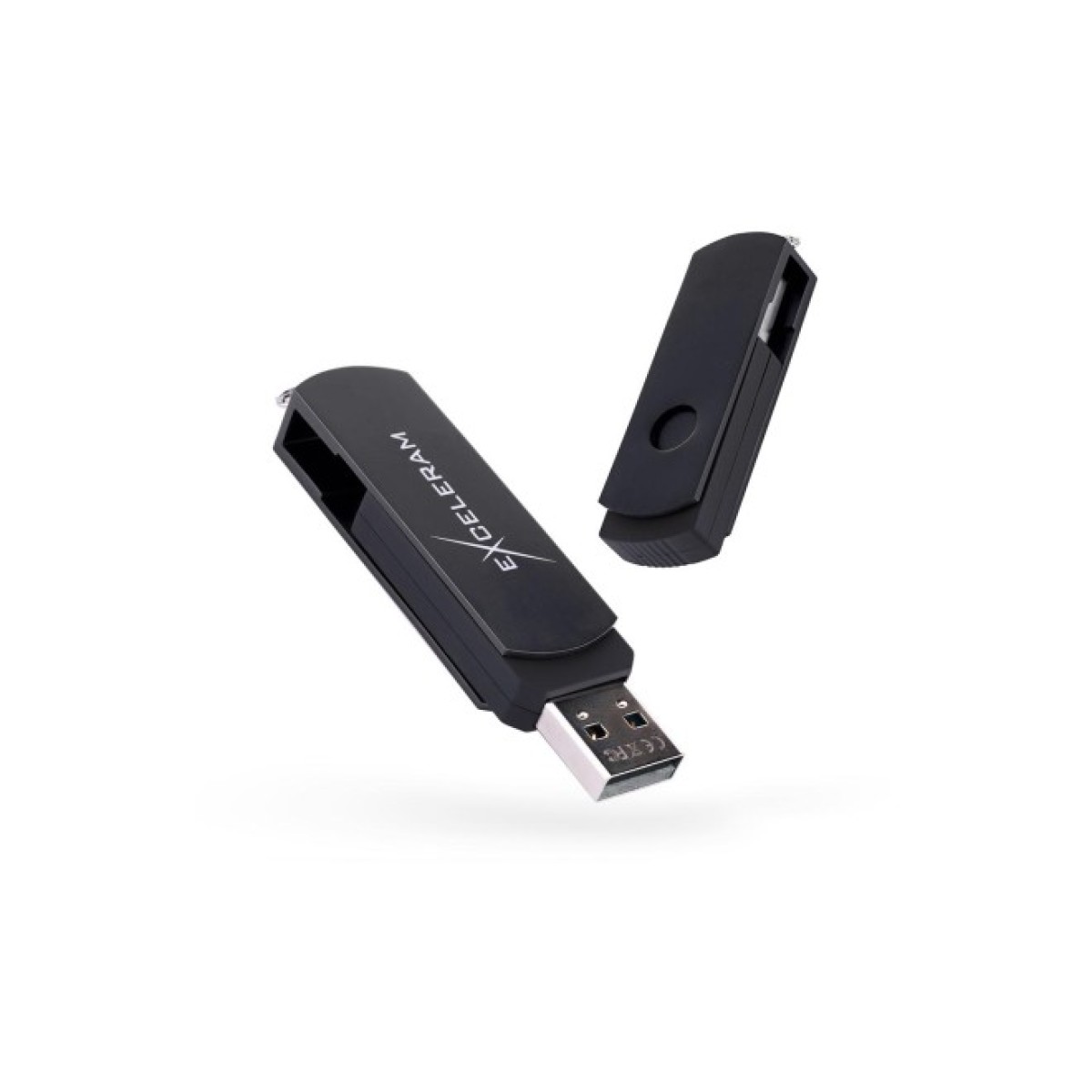 USB флеш накопитель eXceleram 32GB P2 Series Black/Black USB 2.0 (EXP2U2BB32) 98_98.jpg - фото 1