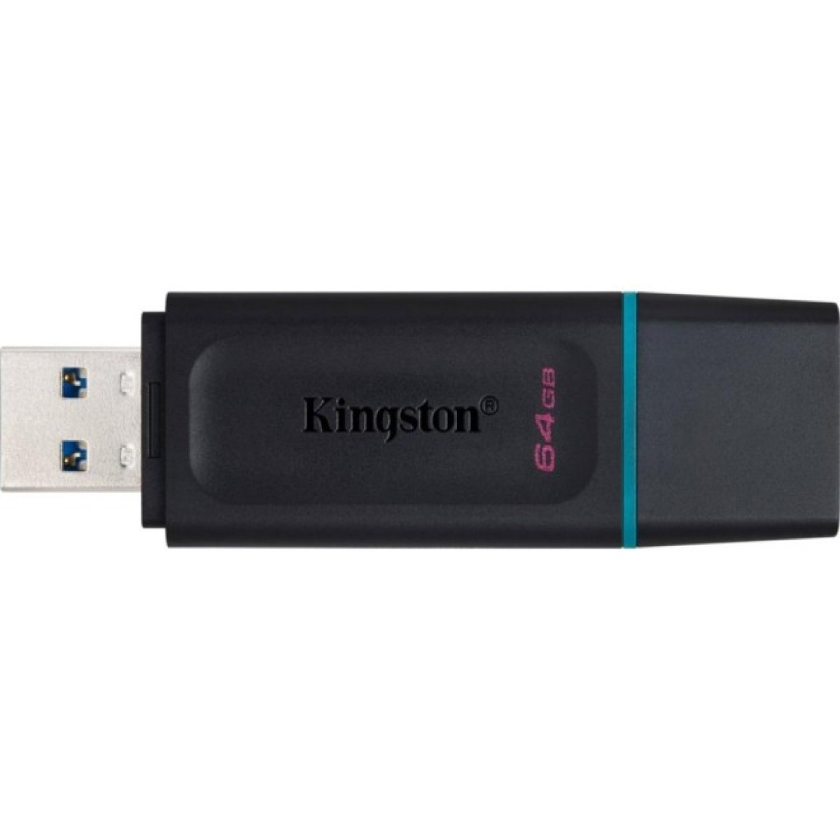 USB флеш накопичувач Kingston 64GB DataTraveler Exodia Black/Teal USB 3.2 (DTX/64GB) 98_98.jpg - фото 4