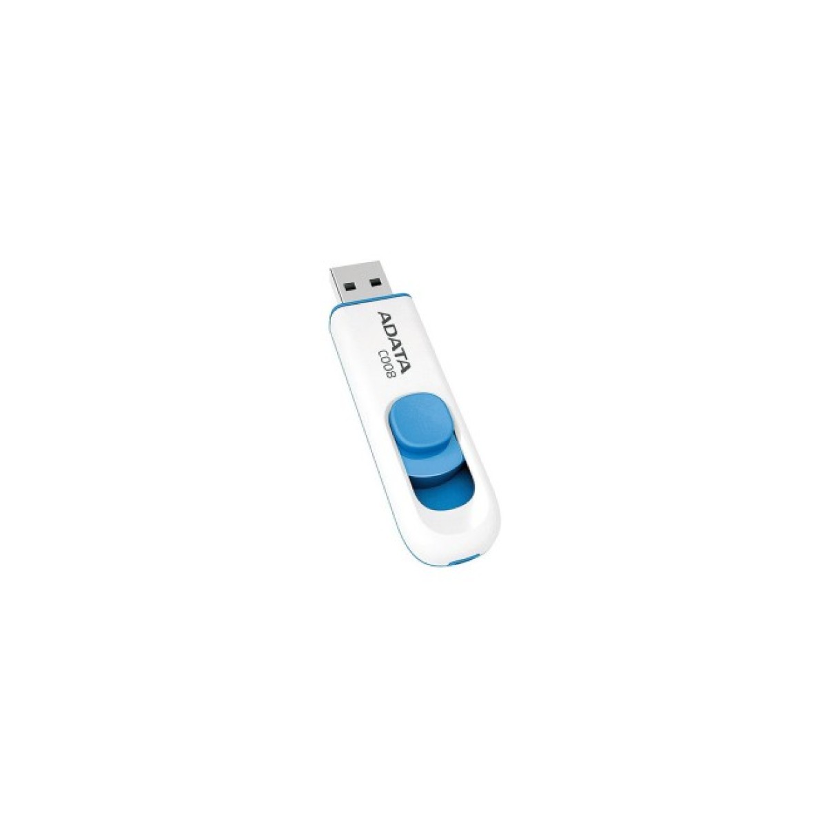 USB флеш накопичувач ADATA 64GB C008 White+Blue USB 2.0 (AC008-64G-RWE) 98_98.jpg - фото 2
