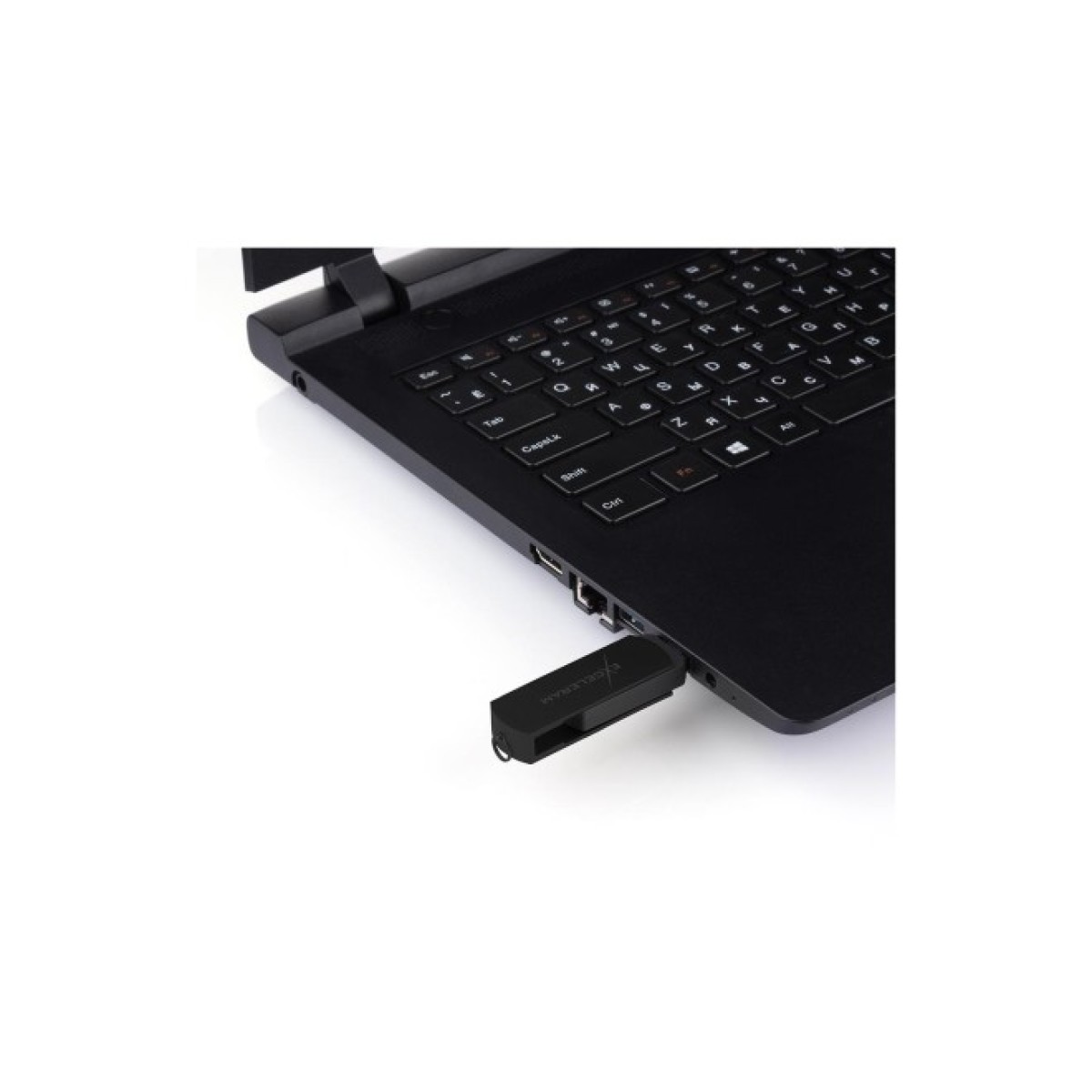 USB флеш накопитель eXceleram 32GB P2 Series Black/Black USB 2.0 (EXP2U2BB32) 98_98.jpg - фото 7