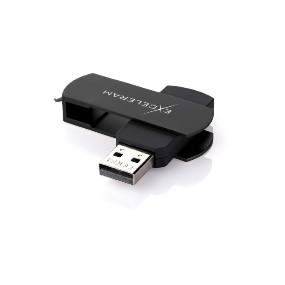 USB флеш накопитель eXceleram 32GB P2 Series Black/Black USB 2.0 (EXP2U2BB32) 98_98.jpg - фото 8