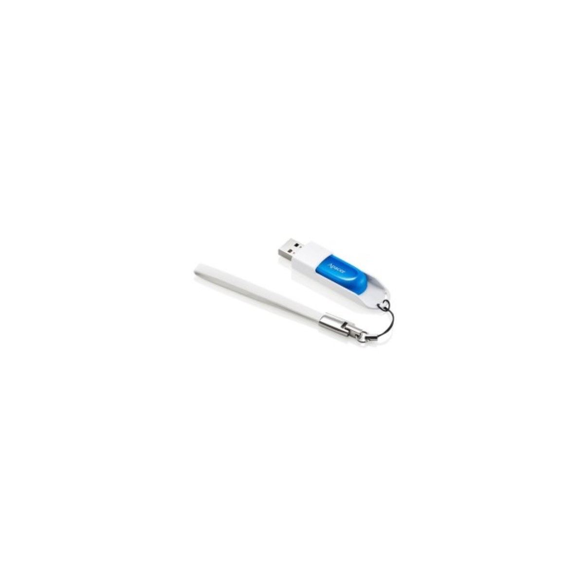 USB флеш накопичувач Apacer 64GB AH23A White USB 2.0 (AP64GAH23AW-1) 98_98.jpg - фото 5