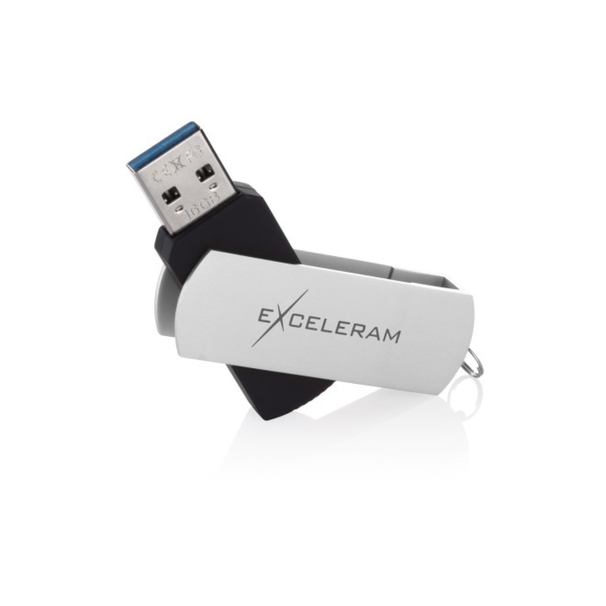 USB флеш накопичувач eXceleram 16GB P2 Series White/Black USB 3.1 Gen 1 (EXP2U3WHB16) 98_98.jpg - фото 7