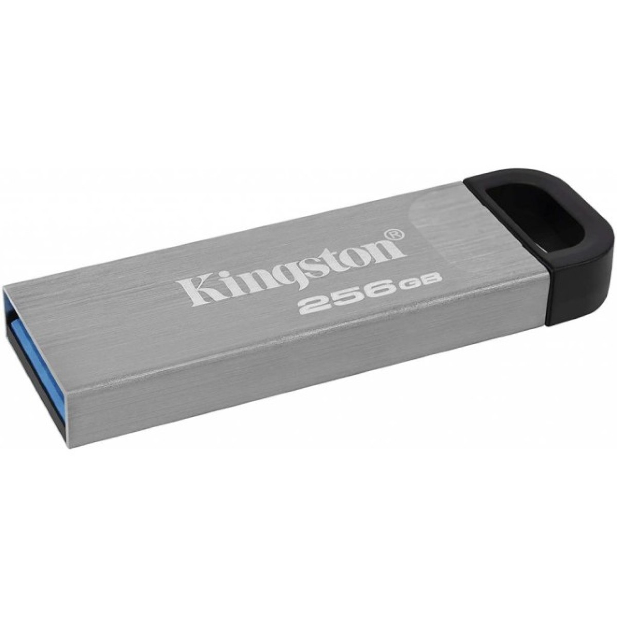 USB флеш накопичувач Kingston 256GB DT Kyson Silver/Black USB 3.2 (DTKN/256GB) 98_98.jpg - фото 4