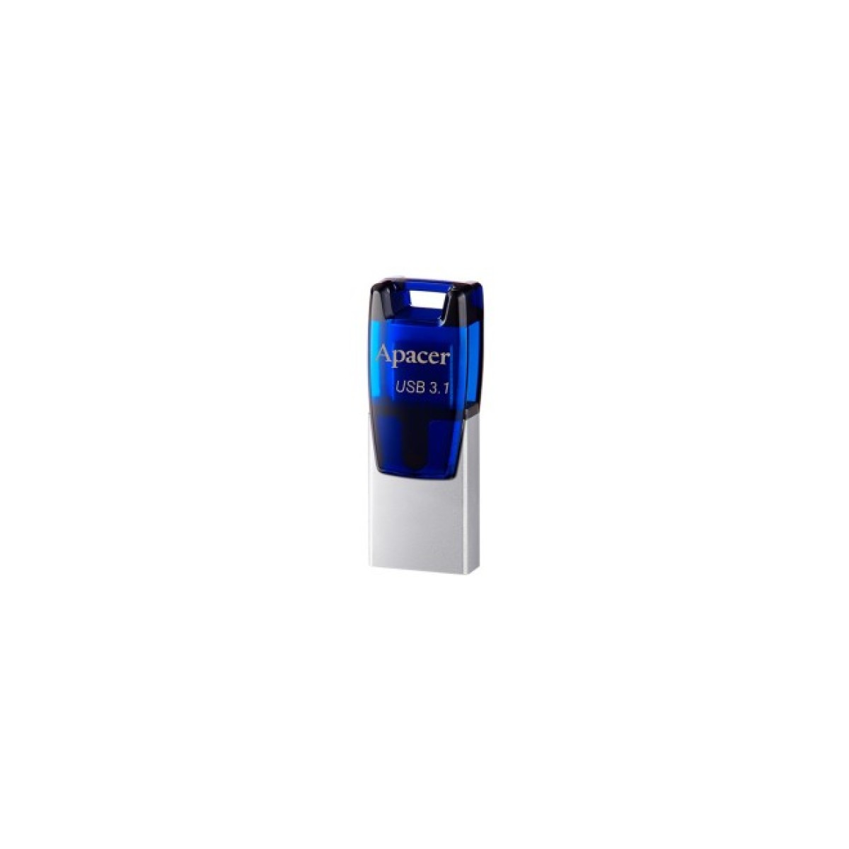 USB флеш накопитель Apacer 16GB AH179 Blue USB 3.1 OTG (AP16GAH179U-1) 98_98.jpg - фото 1