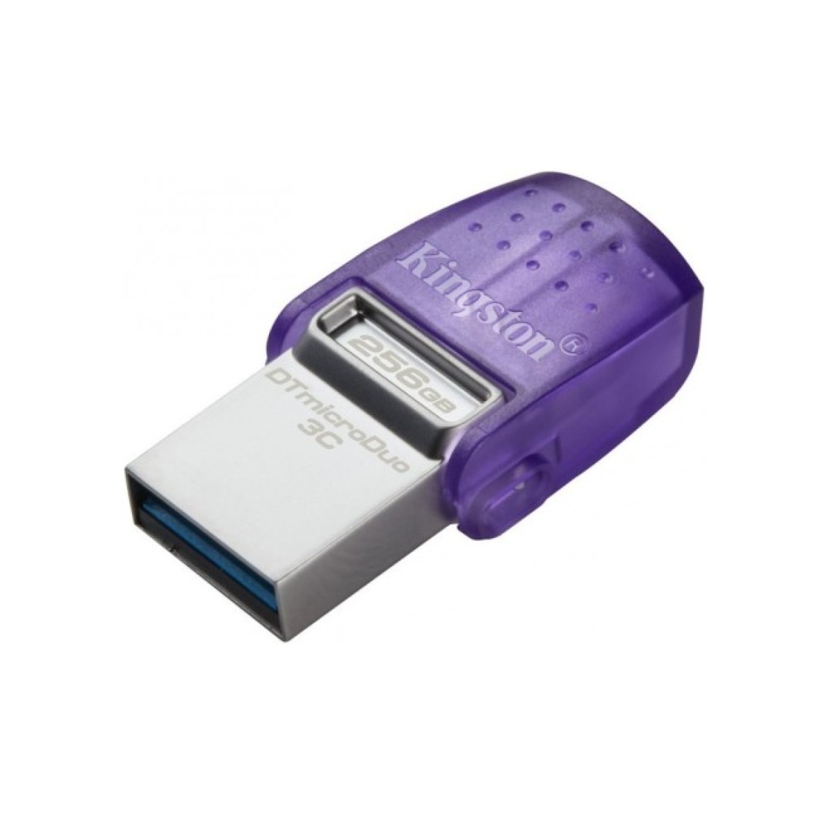USB флеш накопичувач Kingston 256GB DataTraveler microDuo 3C USB 3.2/Type C (DTDUO3CG3/256GB) 98_98.jpg - фото 3