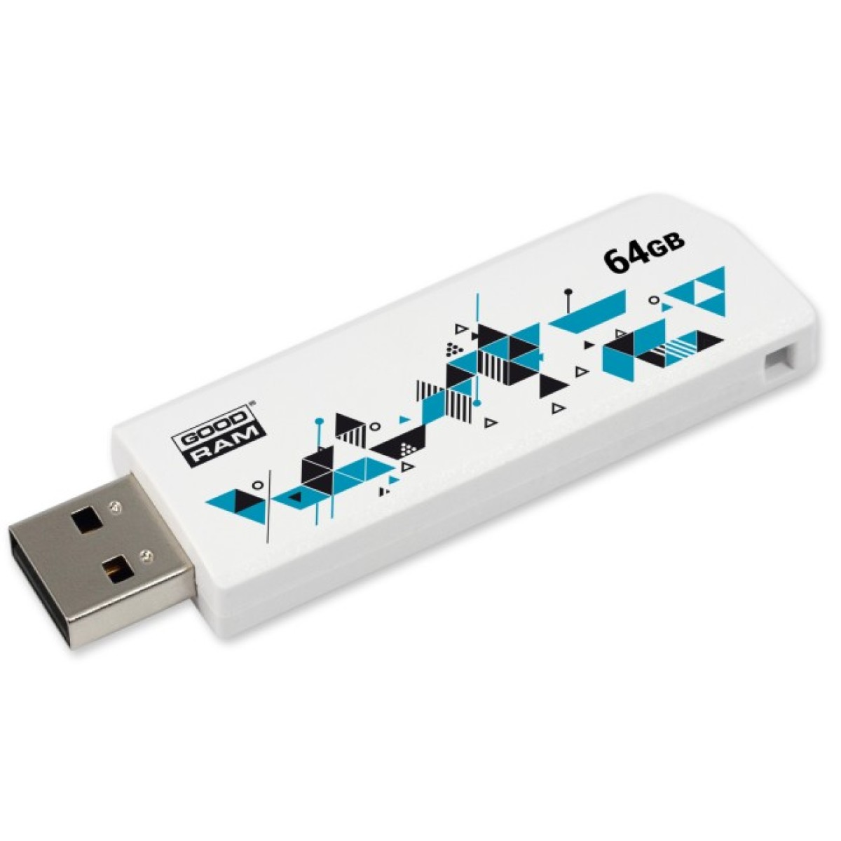 USB флеш накопитель Goodram 64GB Cl!ck White USB 2.0 (UCL2-0640W0R11) 98_98.jpg - фото 3