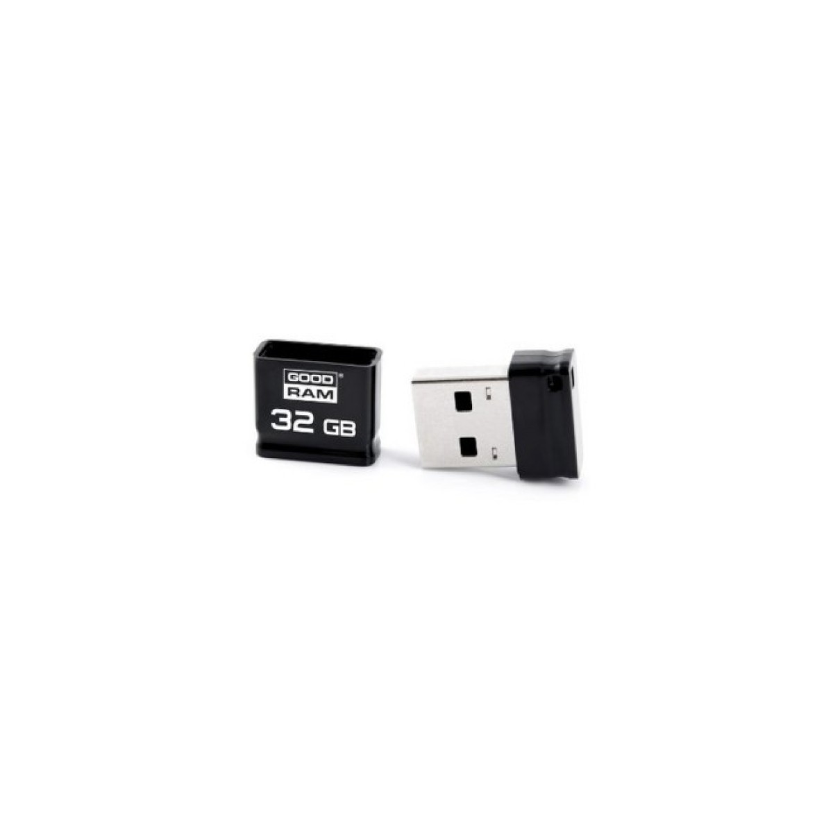 USB флеш накопичувач Goodram 32GB Piccolo Black USB 2.0 (UPI2-0320K0R11) 98_98.jpg - фото 3