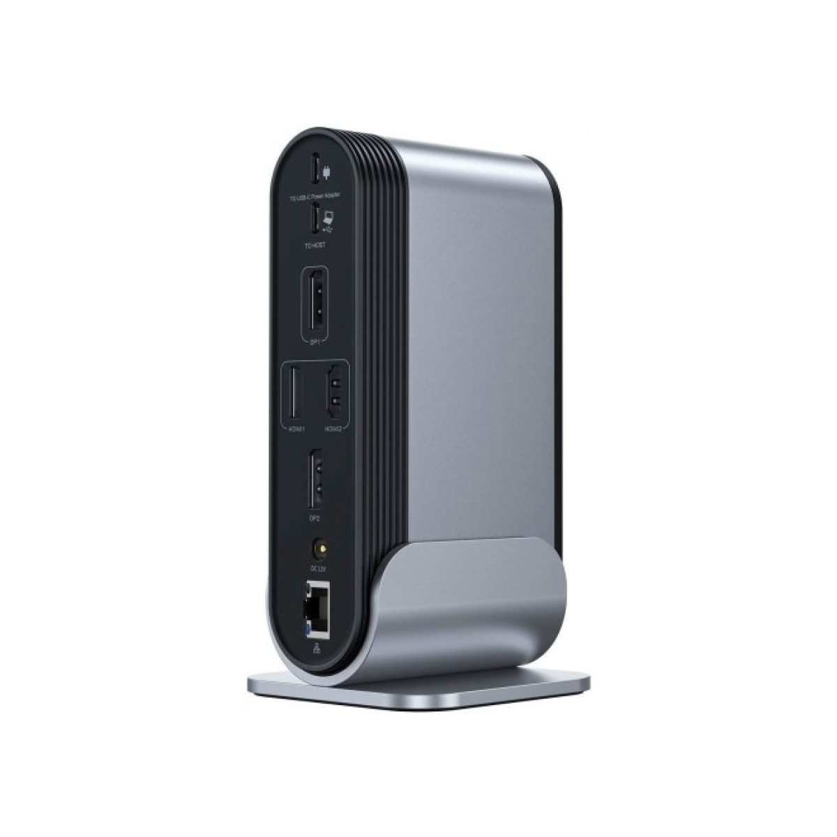 Концентратор Baseus USB3.2 Type-C to 2xHDMI/2xDP/2xUSB-C/3xUSB/RJ45/SD/TRRS 3.5mm/PD 100W + PA 16 in 1 (CAHUB-HG0G) 98_98.jpg - фото 1