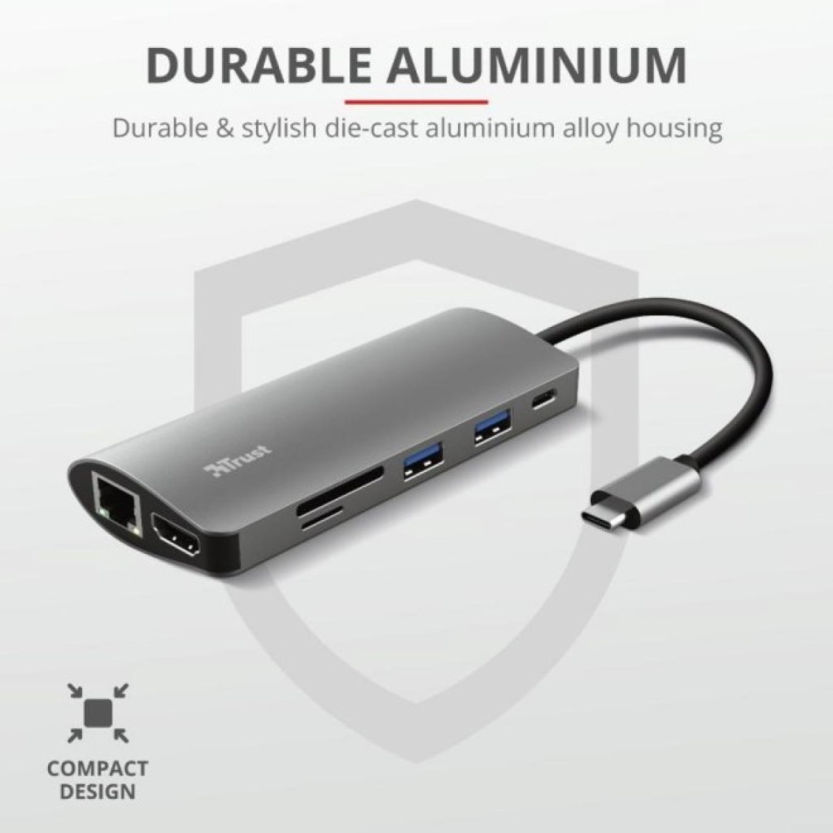 Концентратор Trust DALYX 7-IN-1 USB-C ALUMINIUM (23775_TRUST) 98_98.jpg - фото 9