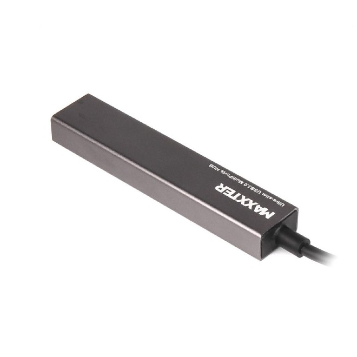 Концентратор Maxxter USB 3.0 Type-A 4 ports grey (HU3A-4P-02) 98_98.jpg - фото 2