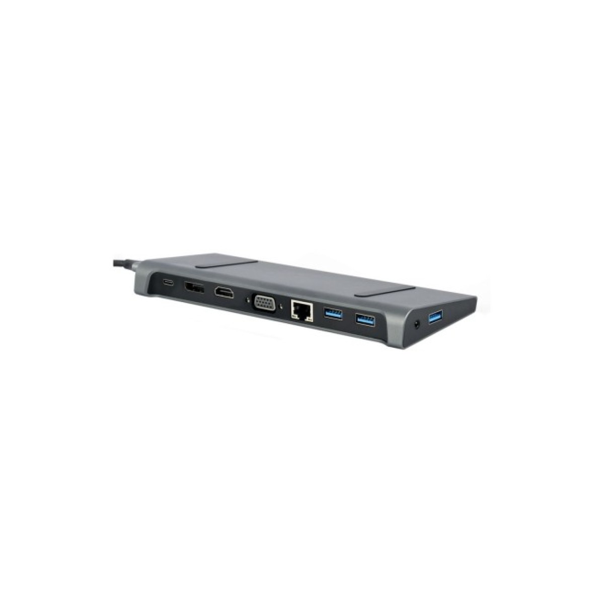 Концентратор Cablexpert USB-C 9-in-1 (USB-hub + HDMI/VGA/PD/CR/LAN/3.5mm) (A-CM-COMBO9-02) 98_98.jpg - фото 5