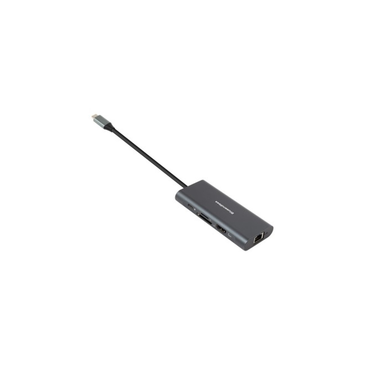 Концентратор PowerPlant USB-C to 2xUSB 3.0, 1xUSB 2.0, 1xType-C (PD), HDMI, SD, RJ45 (CA913497) 98_98.jpg - фото 3