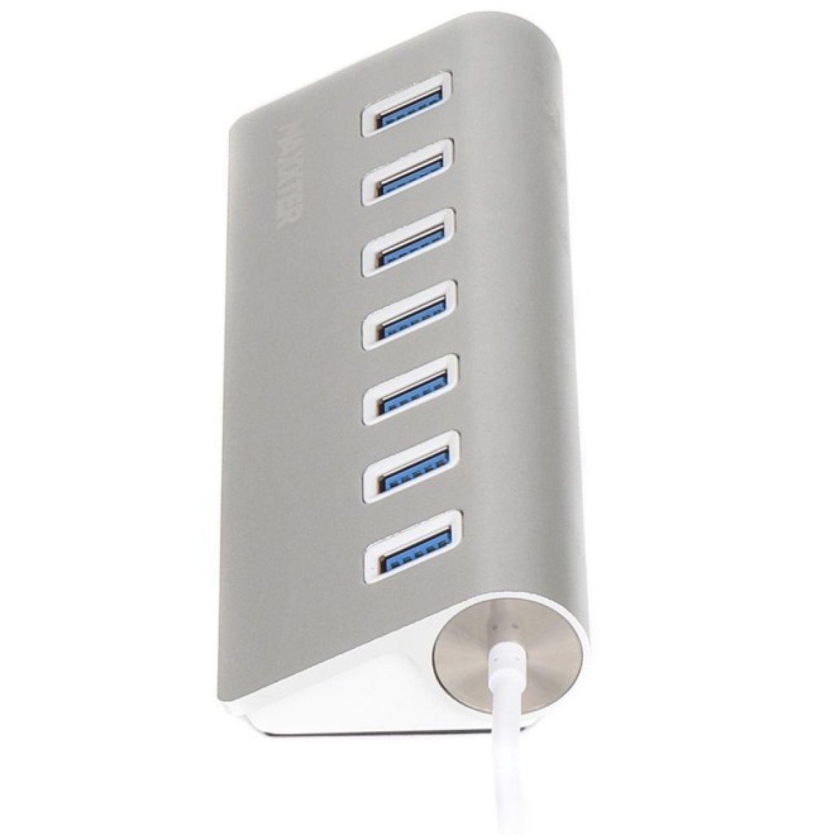 Концентратор Maxxter USB 3.0 Type-A 7 ports silver (HU3A-7P-01) 98_98.jpg - фото 3