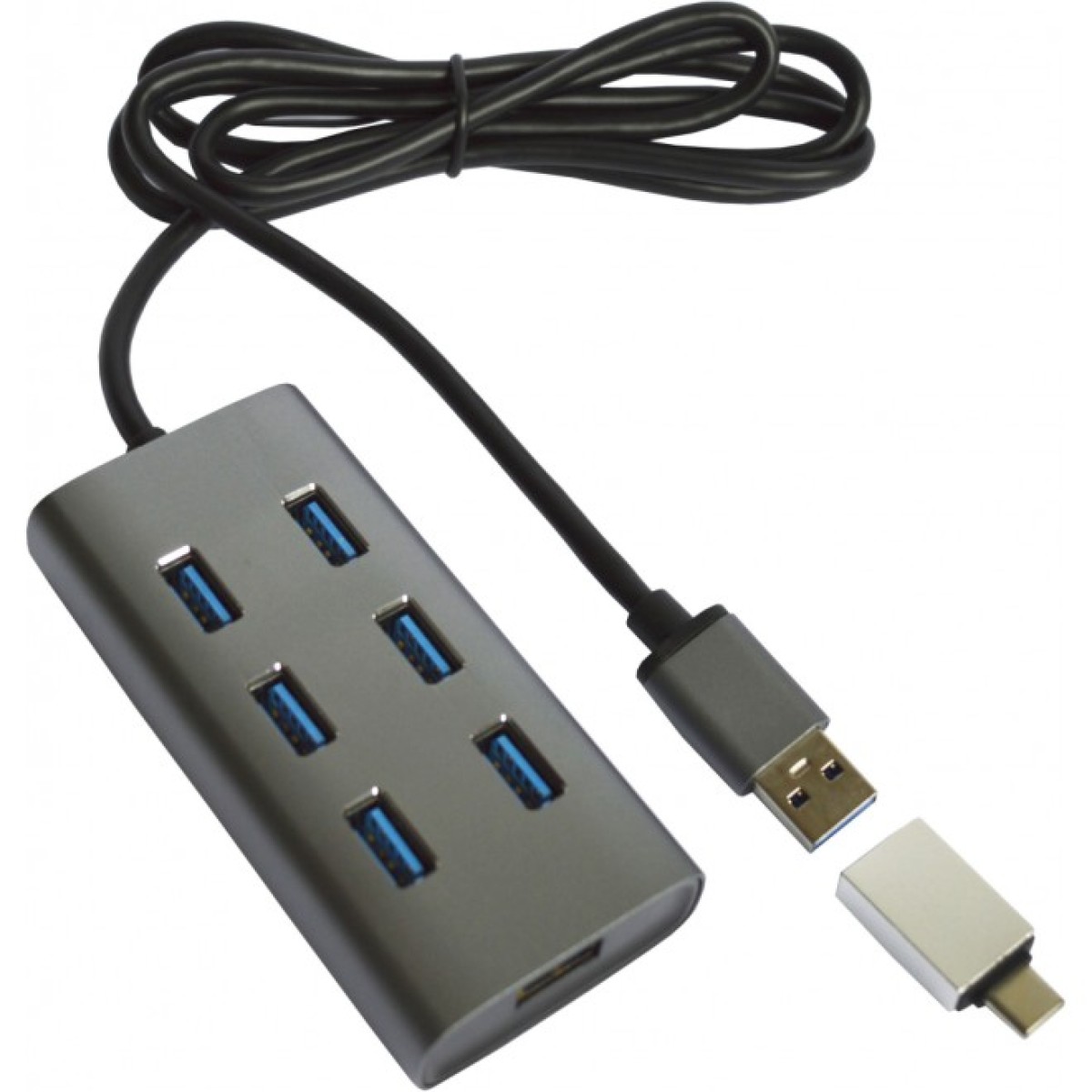 Концентратор Maiwo USB 3.0 Type-A / Type-C to 7х USB3.0 (KH700) 98_98.jpg - фото 1