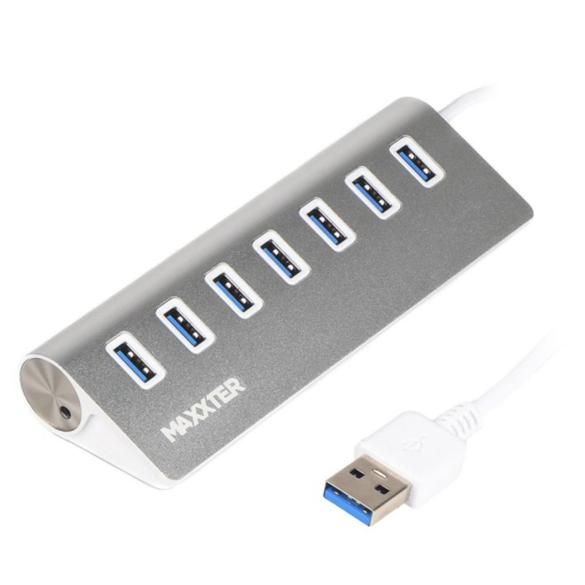 Концентратор Maxxter USB 3.0 Type-A 7 ports silver (HU3A-7P-01) 256_256.jpg