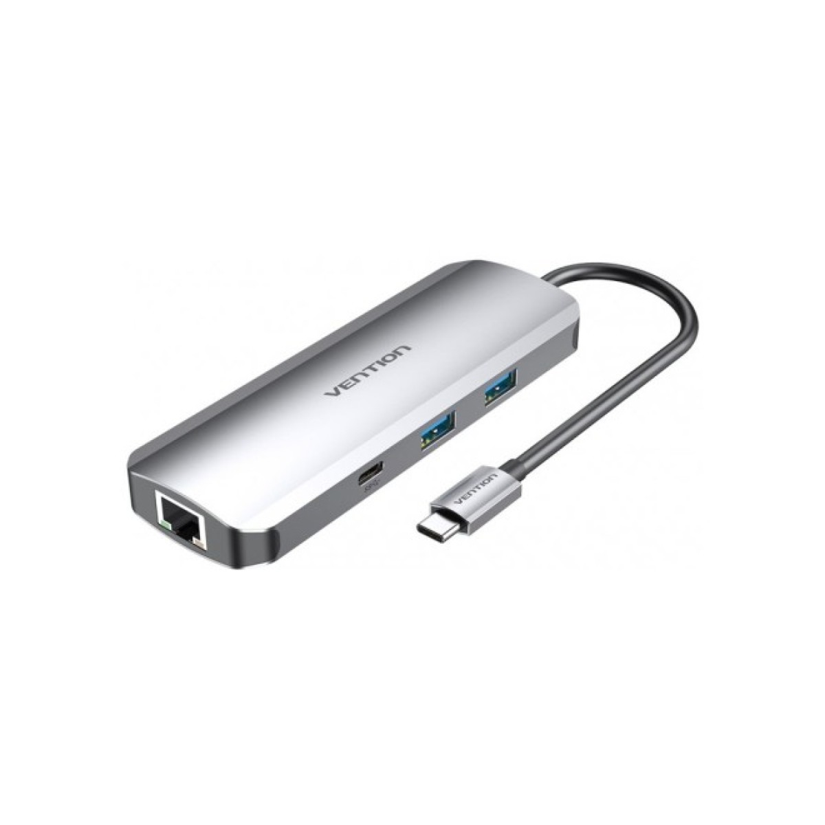 Концентратор Vention USB3.1 Type-C --> HDMI/USB 3.0x2/RJ45/USB-C/SD/TF/TRRS 3.5mm (TOMHB) 256_256.jpg