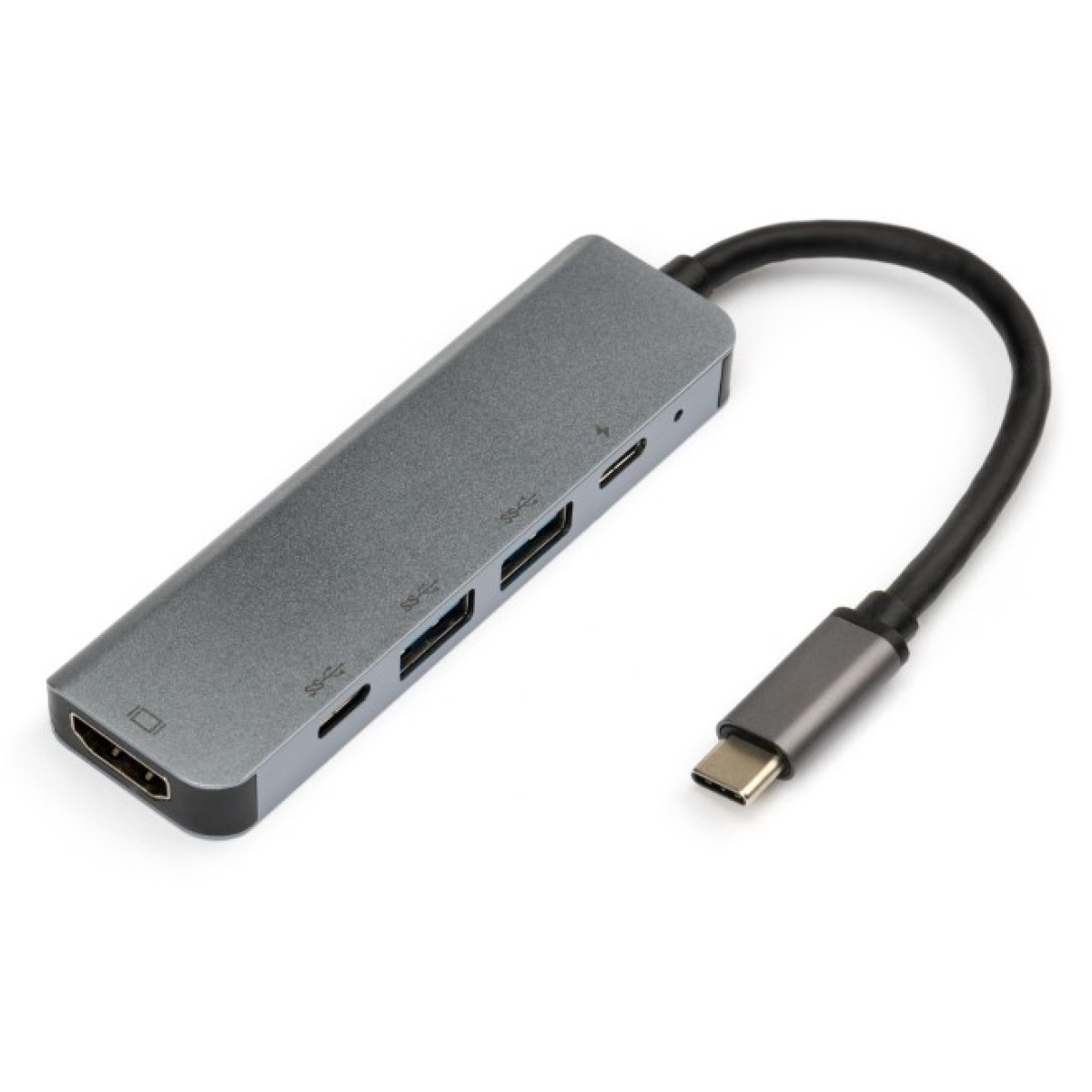 Концентратор Vinga Type-C to 4K HDMI+2*USB3.0+PD+USB-C 3.1 Gen1 aluminum (VCPHTC5AL) 256_256.jpg