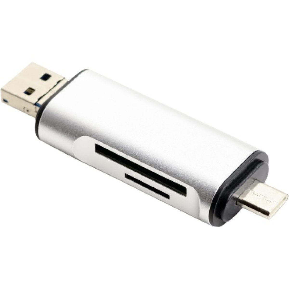 Концентратор XoKo AC-440 Type-C USB 3.0 and MicroUSB/SD Card Reader (XK-AС-440) 256_256.jpg