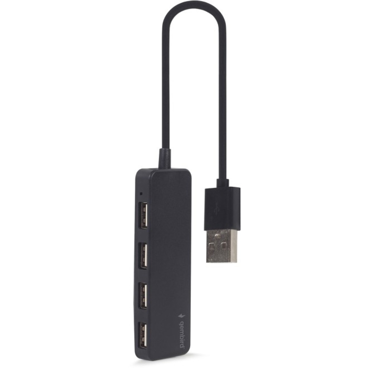 Концентратор Gembird USB 2.0 4 ports black (UHB-U2P4-06) 98_98.jpg - фото 2