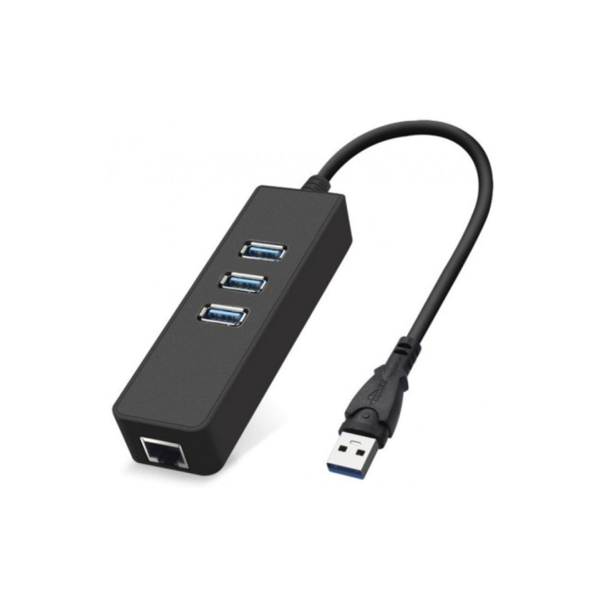 Концентратор Dynamode USB 3.0 Type-A - RJ45 Gigabit Lan, 3*USB 3.0 (USB3.0-Type-A-RJ45-HUB3) 98_98.jpg - фото 1