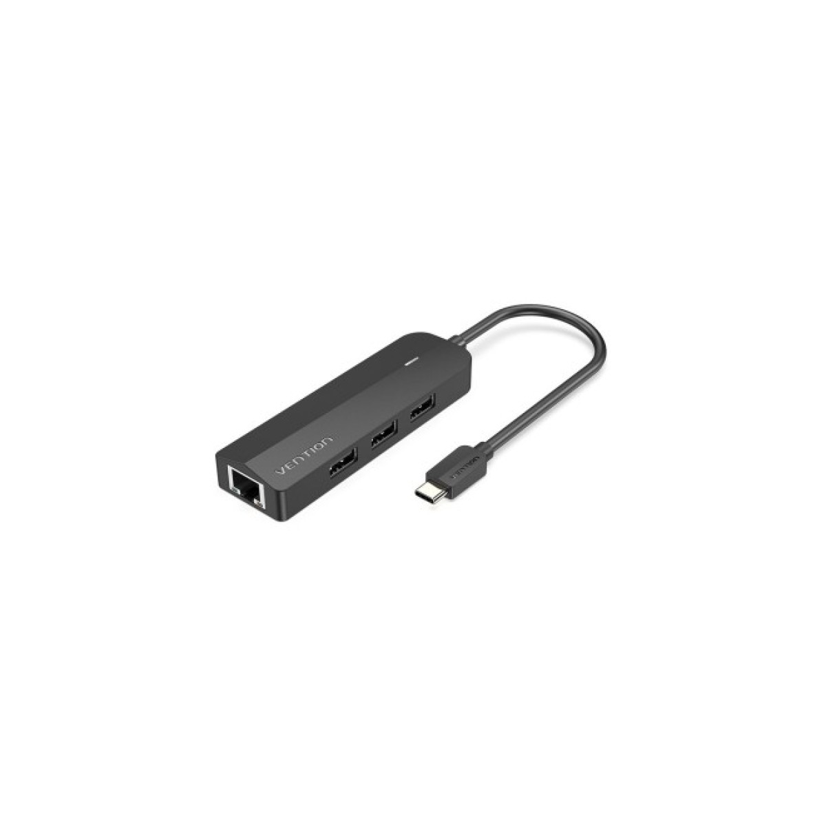 Концентратор Vention USB 3.1 Type-C to 3xUSB 2.0+MicroUSB+RJ45 100M Ethernet black (TGOBB) 256_256.jpg