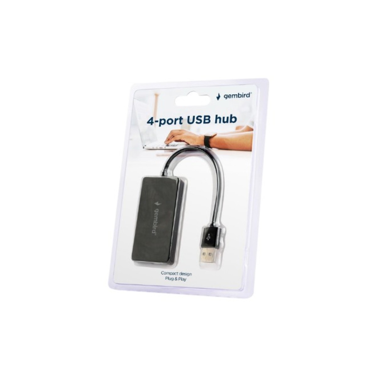 Концентратор Gembird USB 2.0 х 4 (UHB-U2P4-04) 98_98.jpg - фото 2