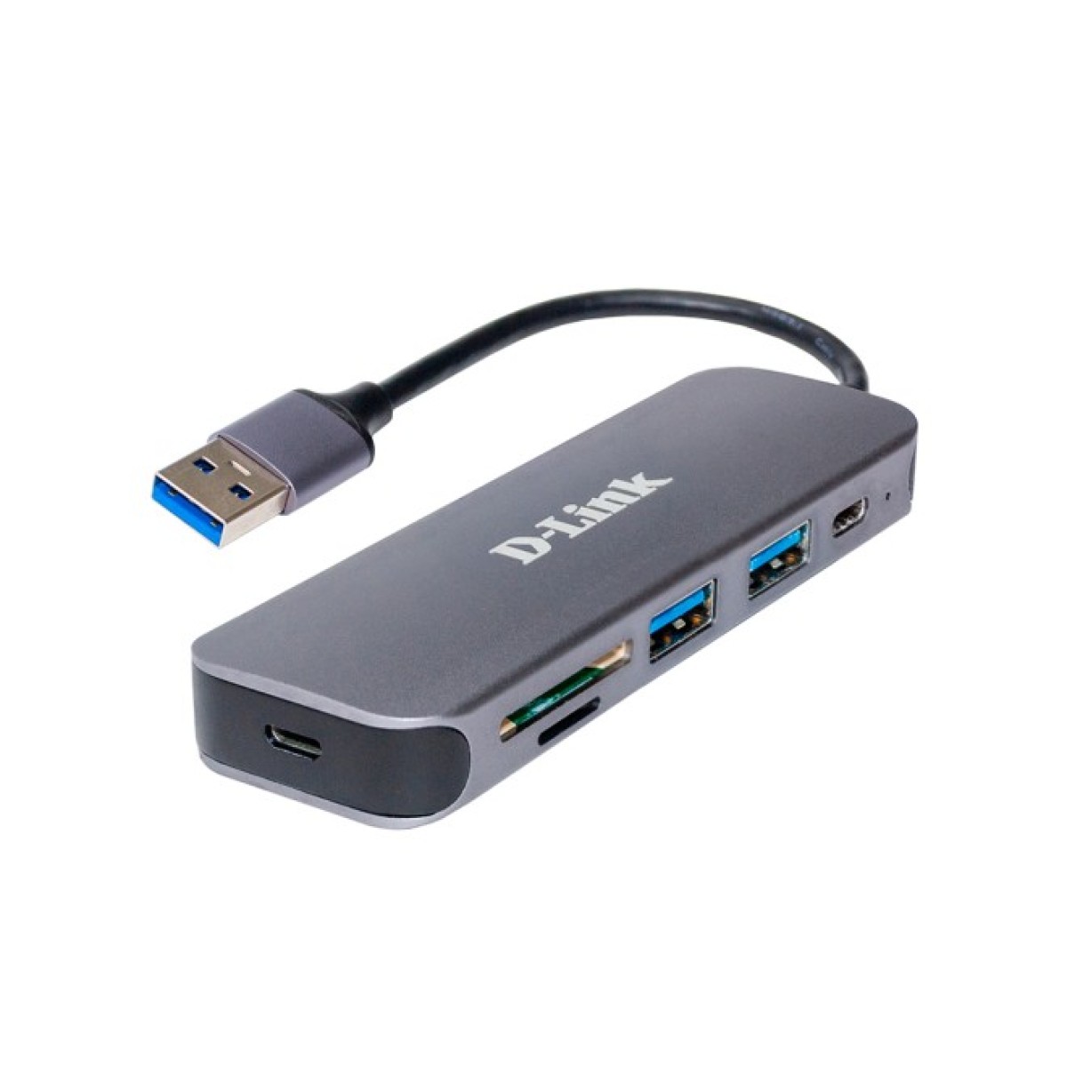 Концентратор D-Link DUB-1325 2xUSB3.0, 1xUSB TypeC, 1xSD, 1x-microSD, USB 3.0 (DUB-1325) 256_256.jpg