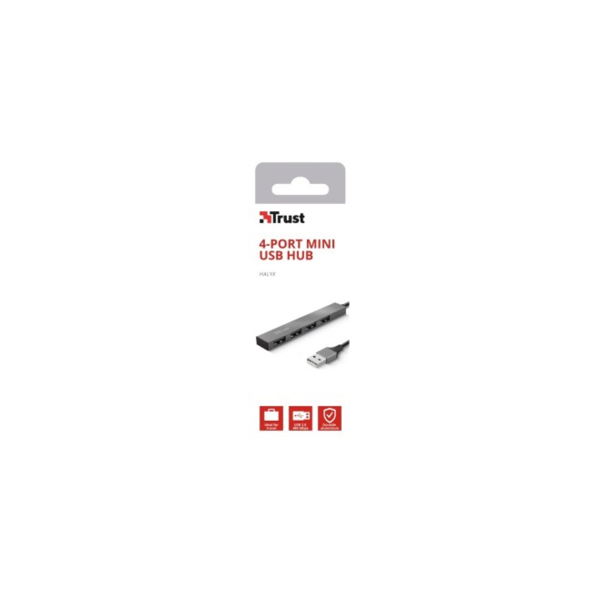 Концентратор Trust Halyx Aluminium 4-Port Mini USB Hub (23786_TRUST) 98_98.jpg - фото 9