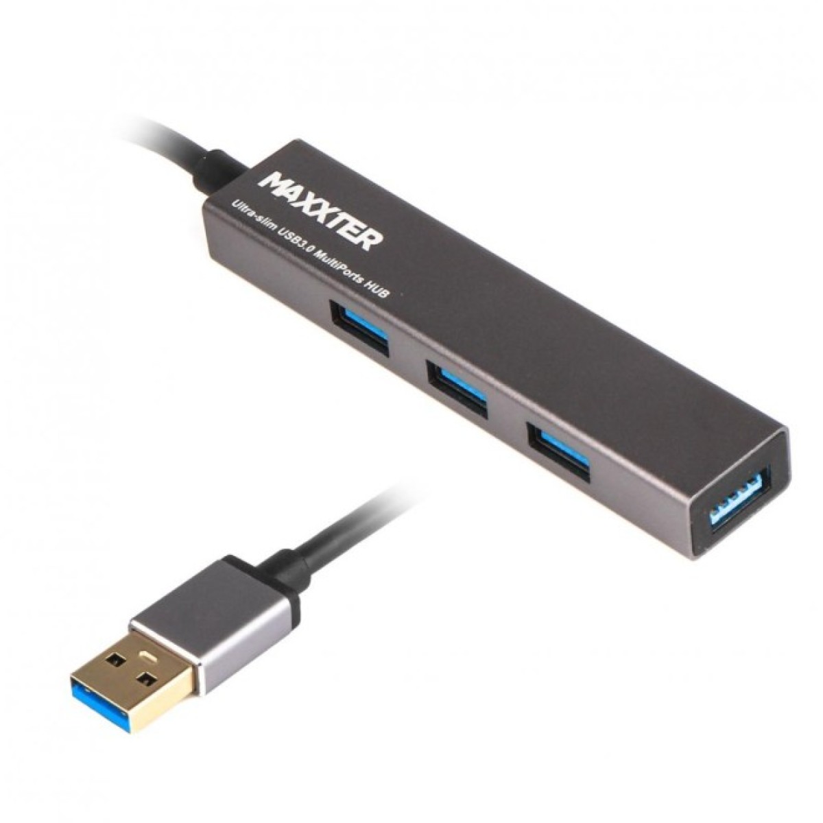 Концентратор Maxxter USB 3.0 Type-A 4 ports grey (HU3A-4P-02) 256_256.jpg