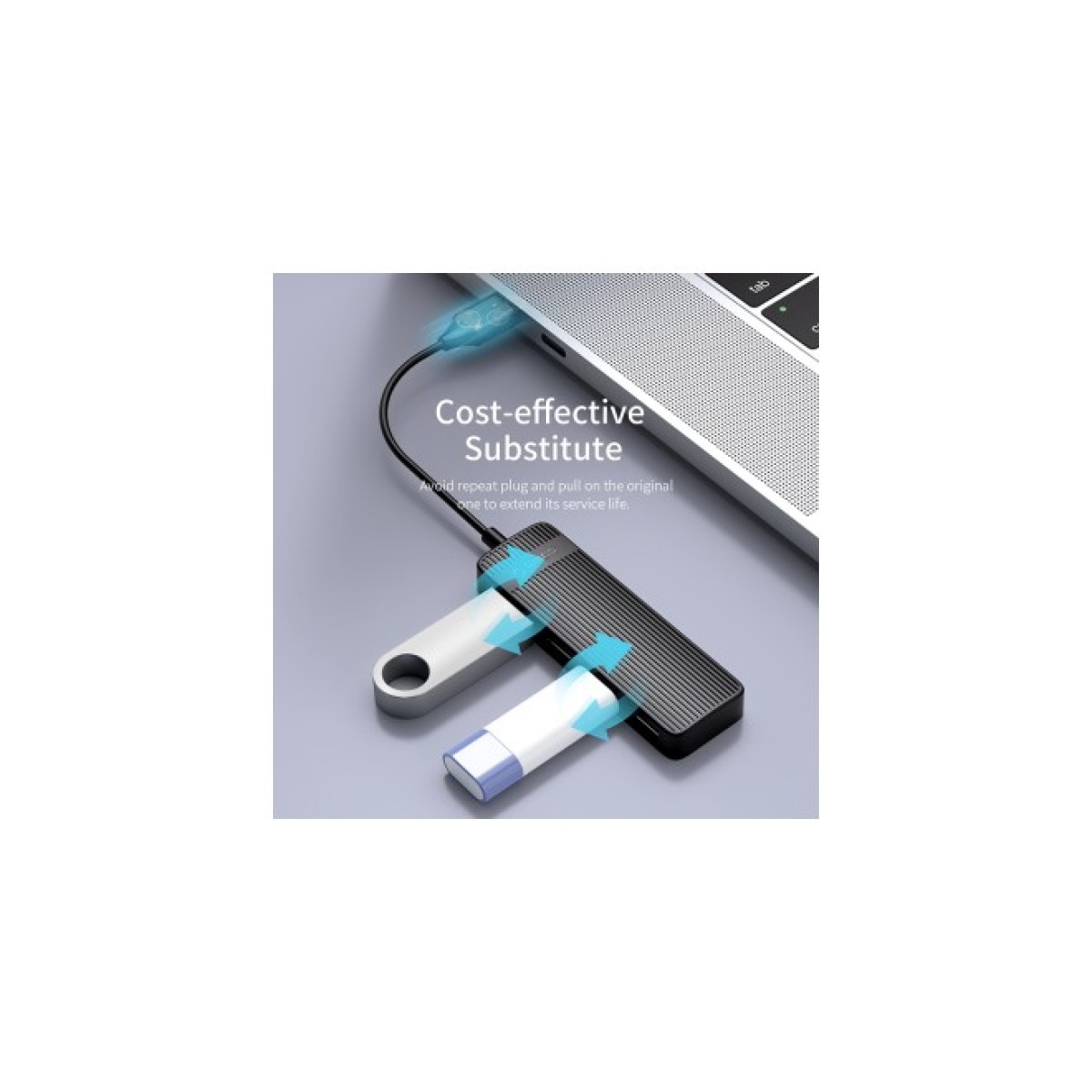 Концентратор Orico USB 2.0 4 ports (FL02-WH-BP) (CA913527) 98_98.jpg - фото 3