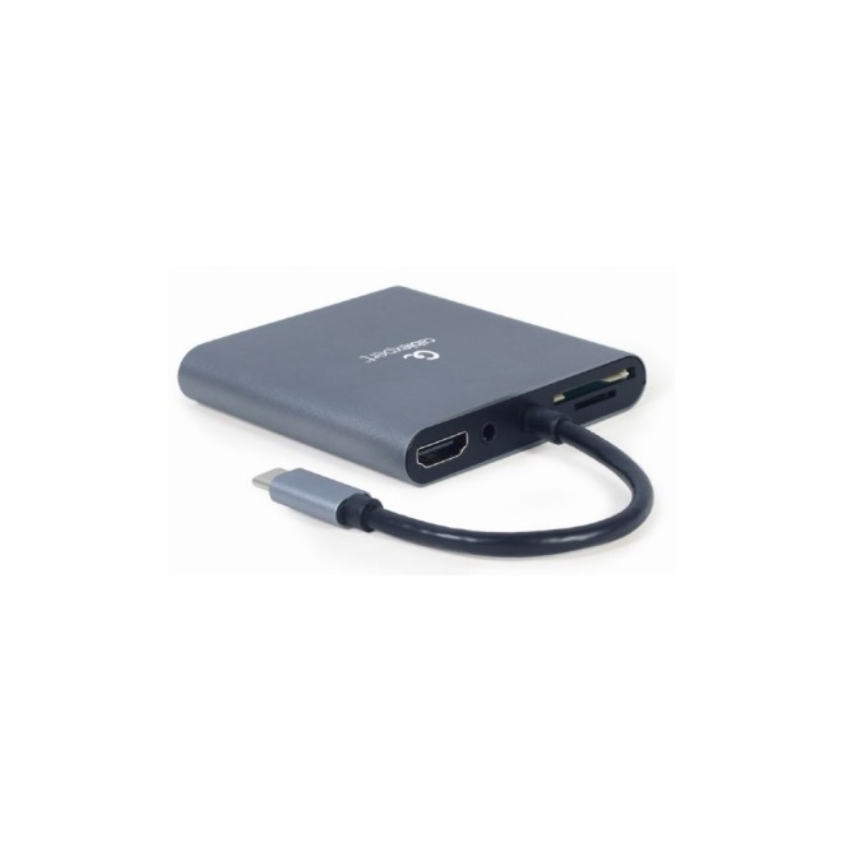 Концентратор Cablexpert USB-C 6-in-1 (Hub3.1/HDMI/VGA/PD/card-reader/audio) (A-CM-COMBO6-01) 98_98.jpg - фото 3