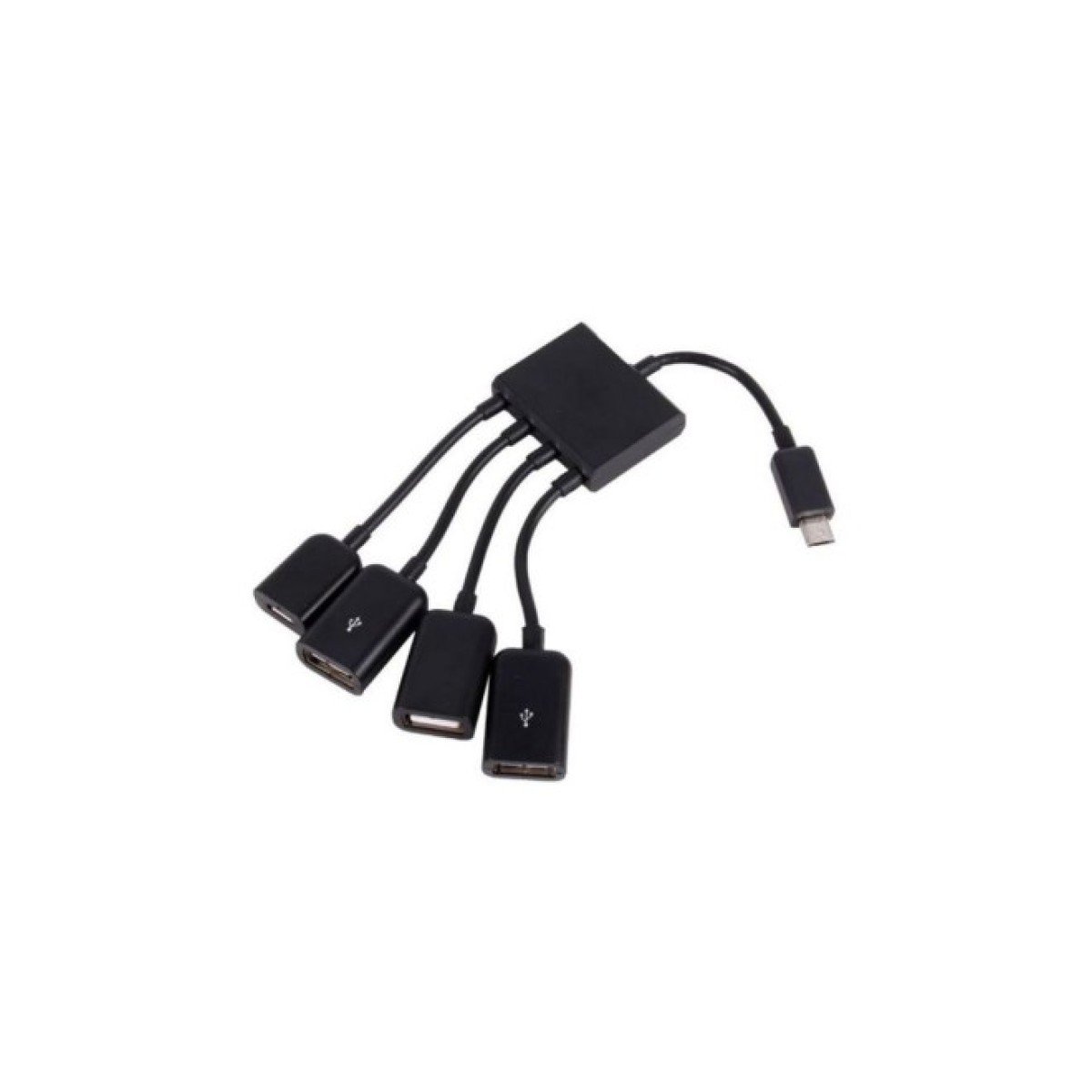 Концентратор Lapara LA-MicroUSB-OTG-HUB black 98_98.jpg - фото 5