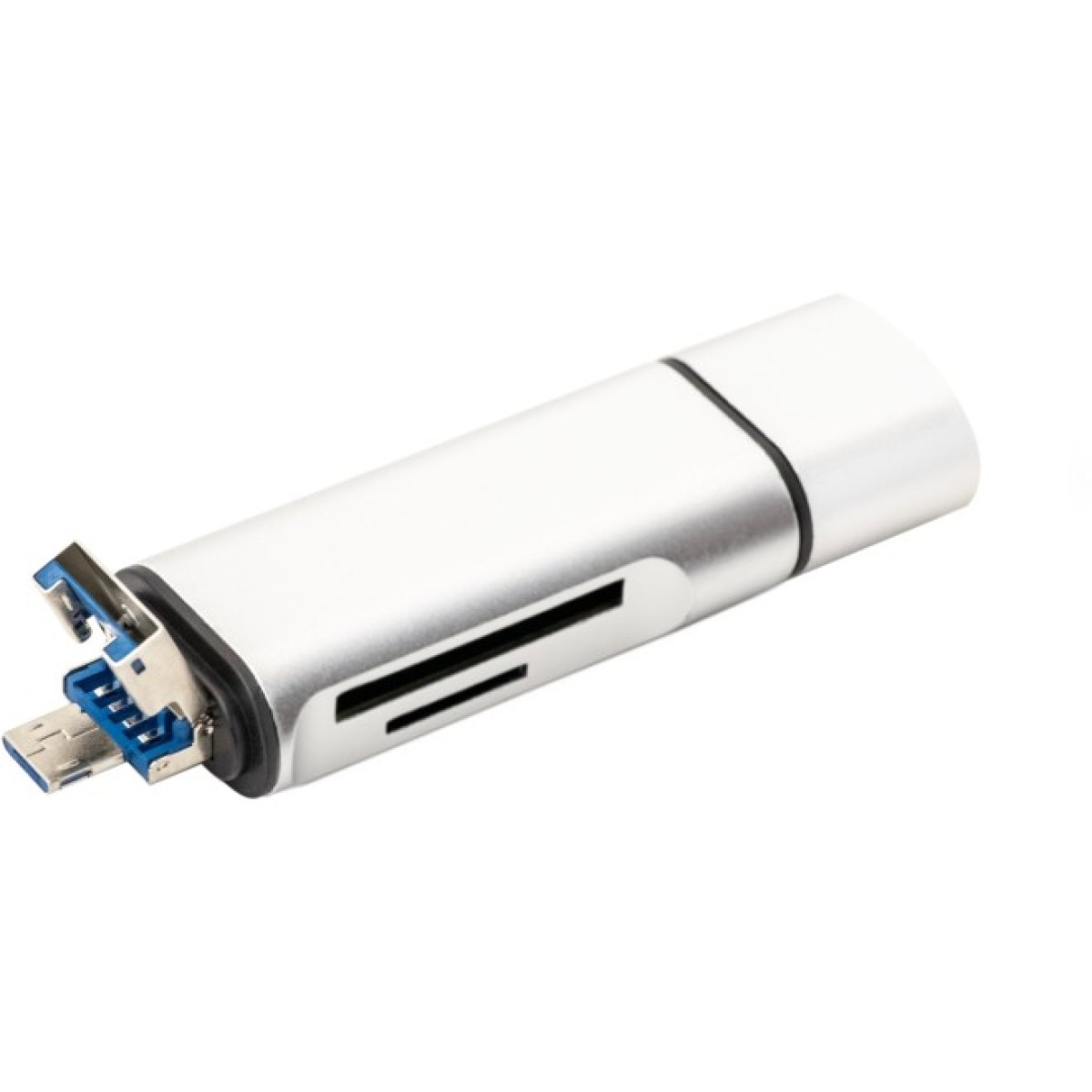Концентратор XoKo AC-440 Type-C USB 3.0 and MicroUSB/SD Card Reader (XK-AС-440) 98_98.jpg - фото 5