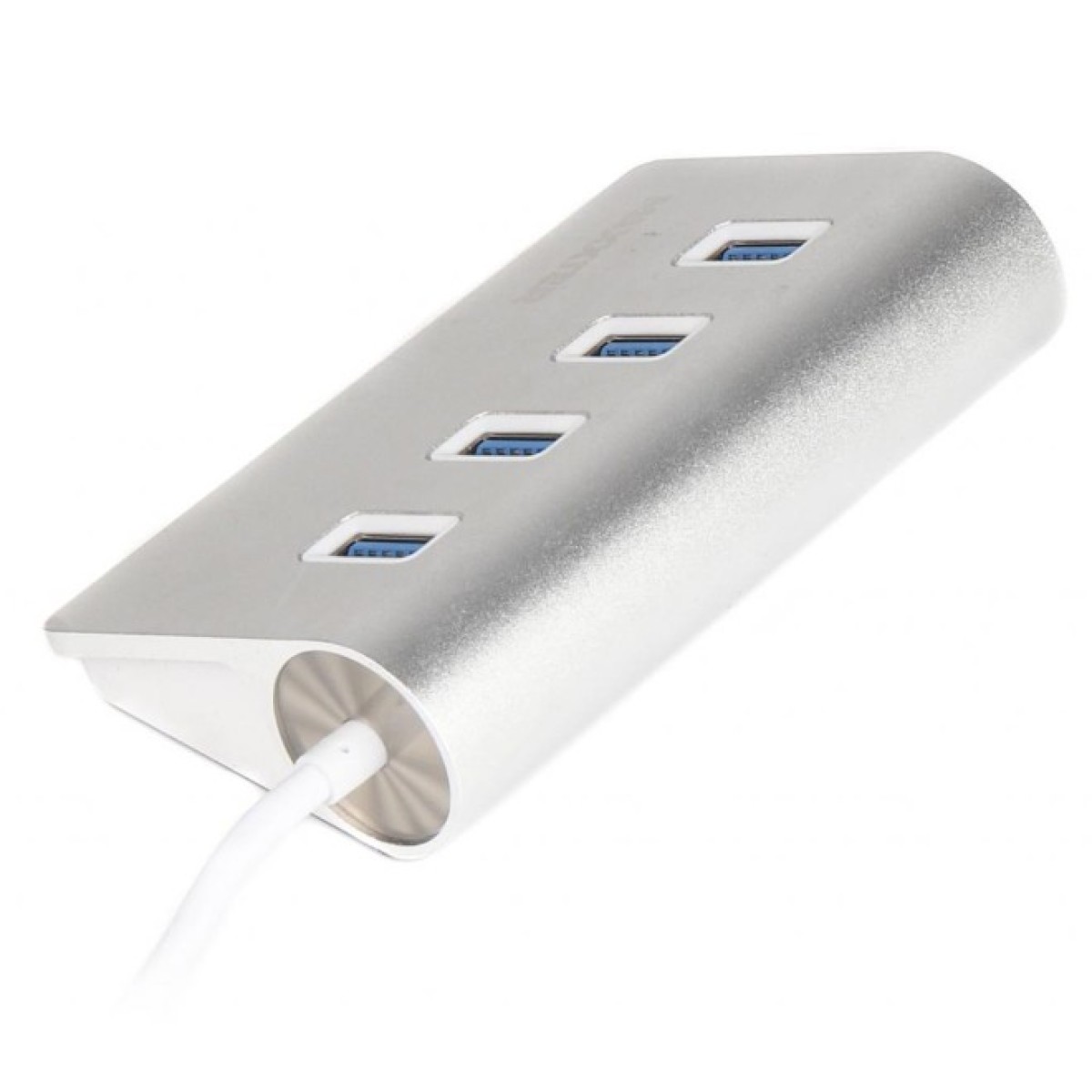 Концентратор Maxxter USB 3.0 Type-A 4 ports silver (HU3A-4P-01) 98_98.jpg - фото 4